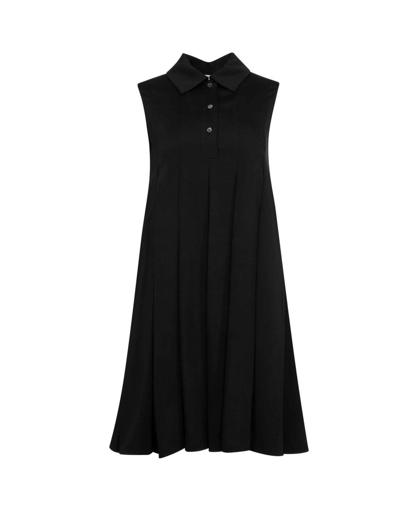 Loewe Trapeze Short Dress - Black