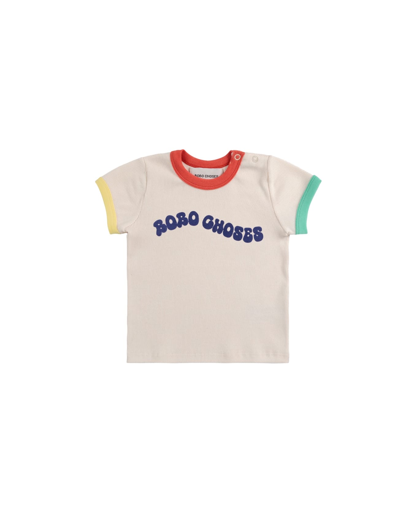 Bobo Choses T-shirt "wavy" - IVORY