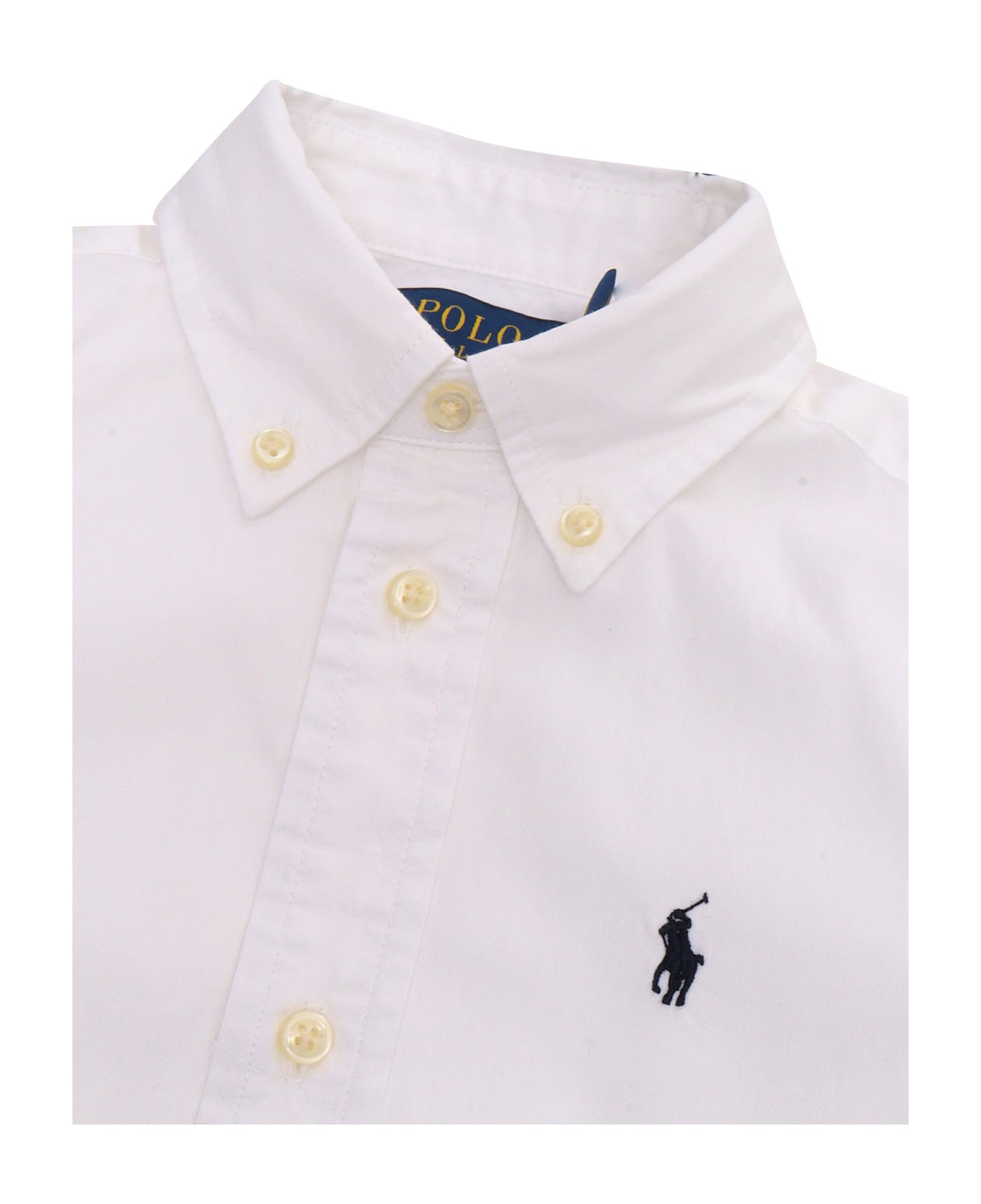 Polo Ralph Lauren Slim Fit-tops-shirt - WHITE