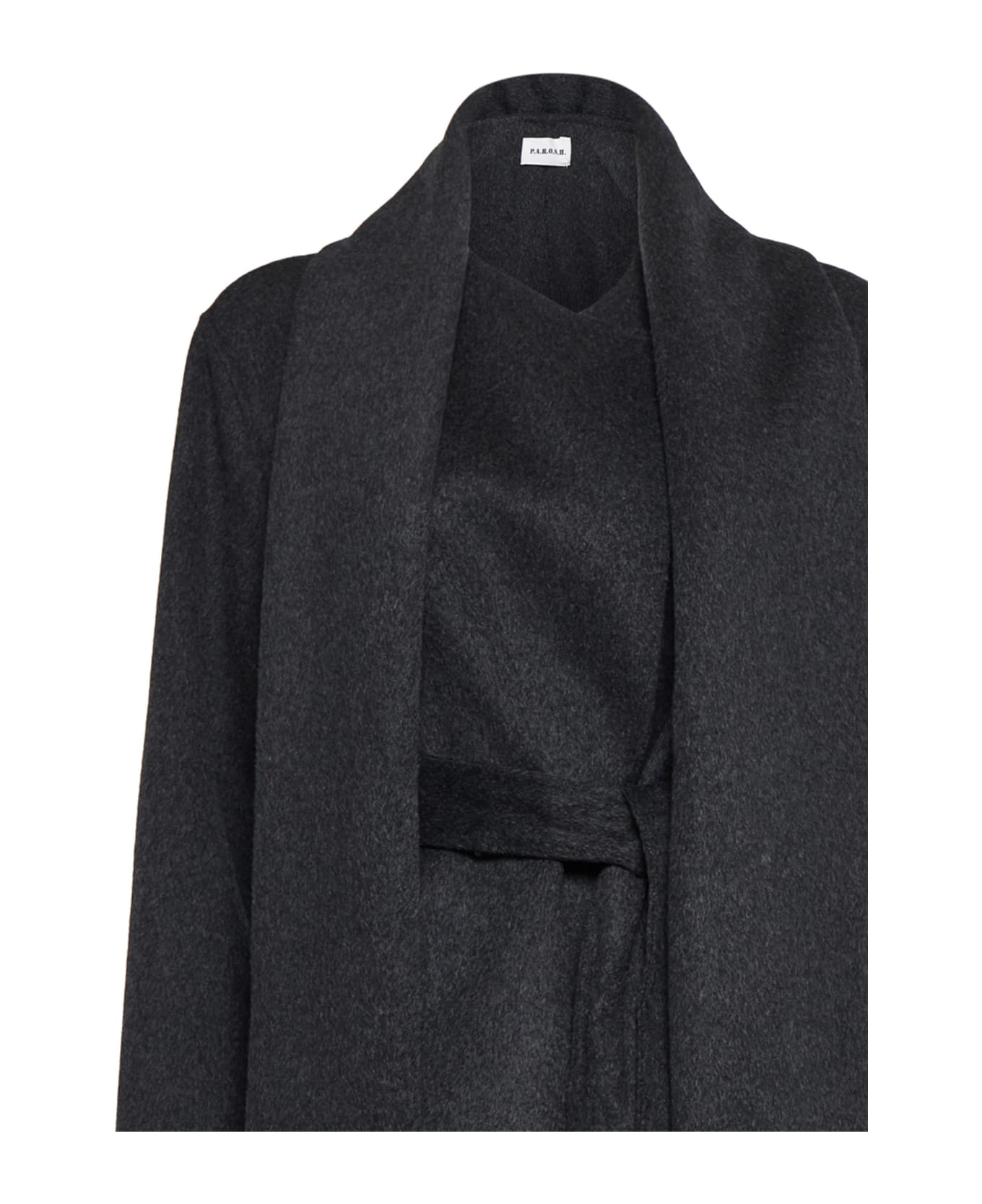 Parosh Coat - Anthracite