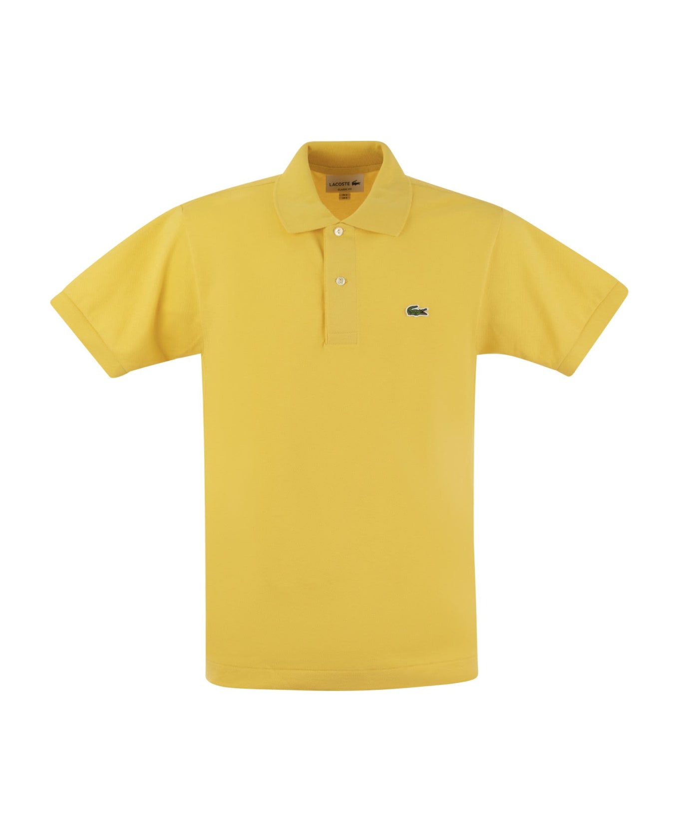 Lacoste Classic Fit Cotton Pique Polo Shirt - Giallo ポロシャツ