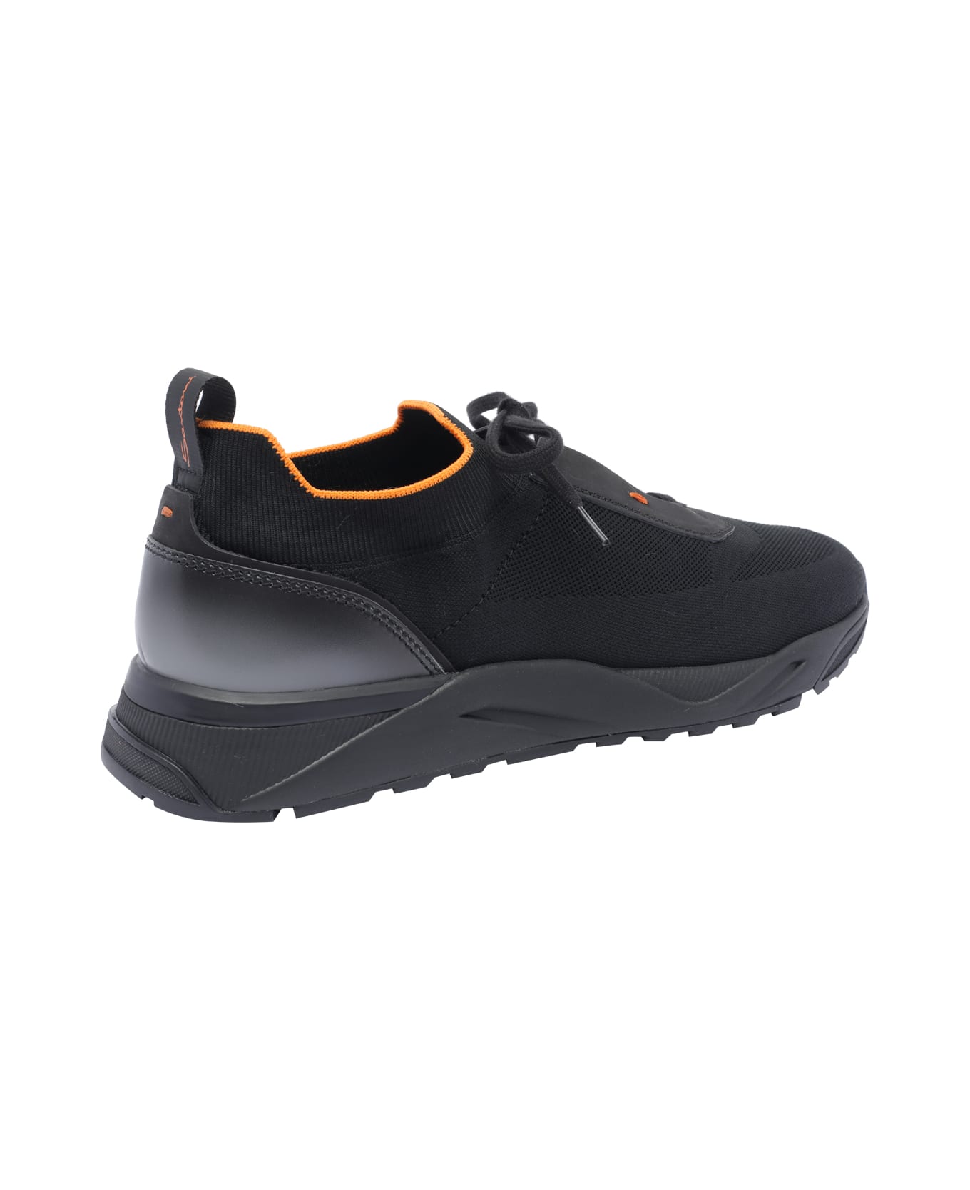 Santoni Flin Sneakers - Black