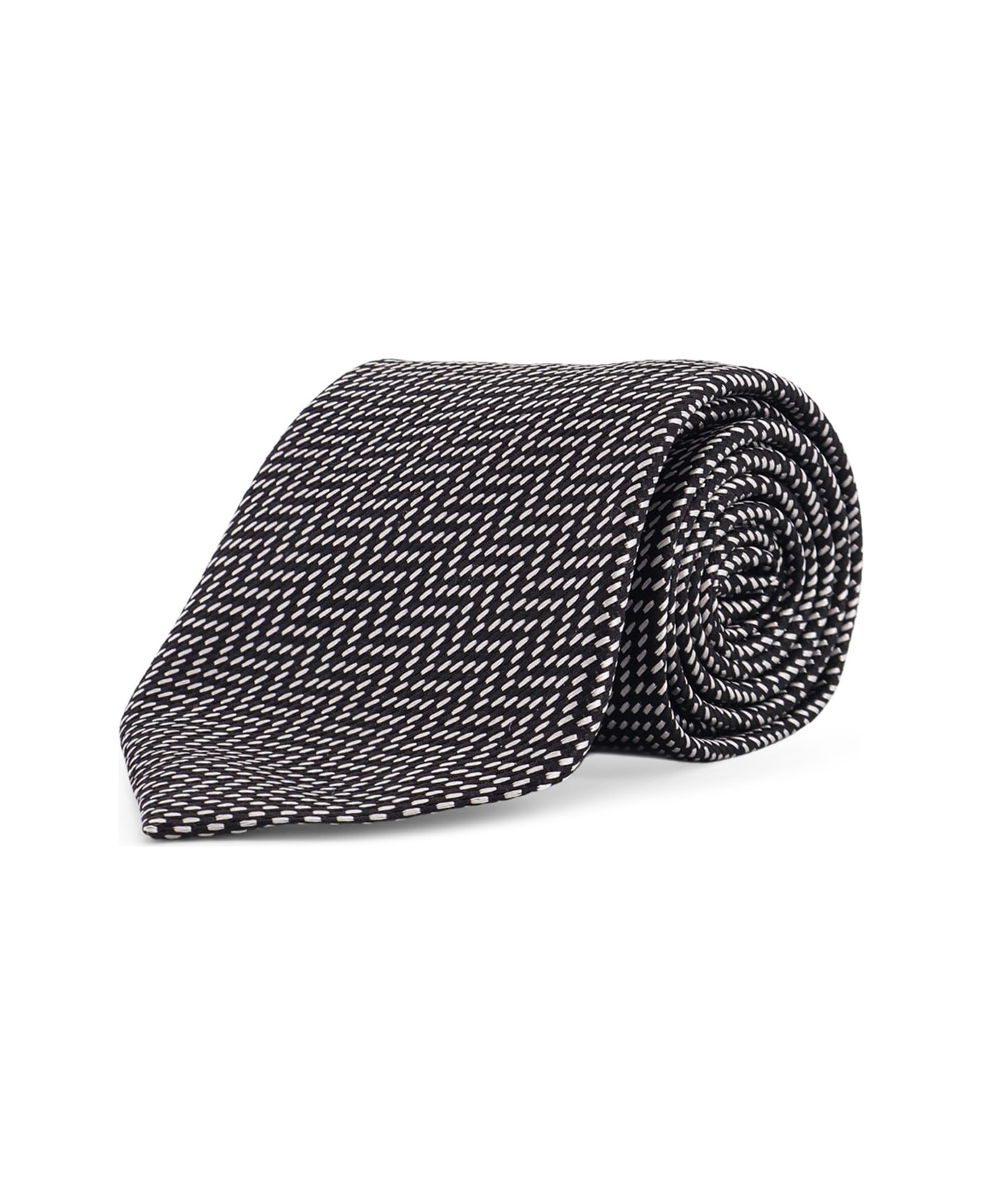 Tom Ford Silk Tie - Silver