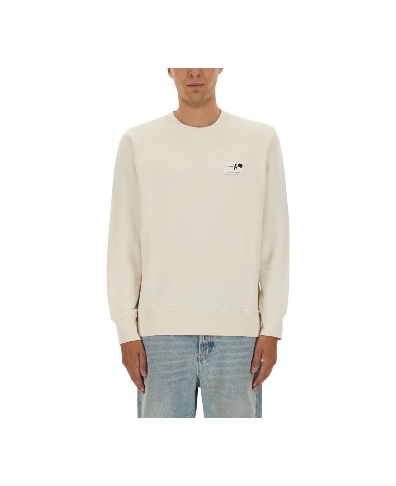 Golden Goose Regular Fit Sweatshirt - GREY
