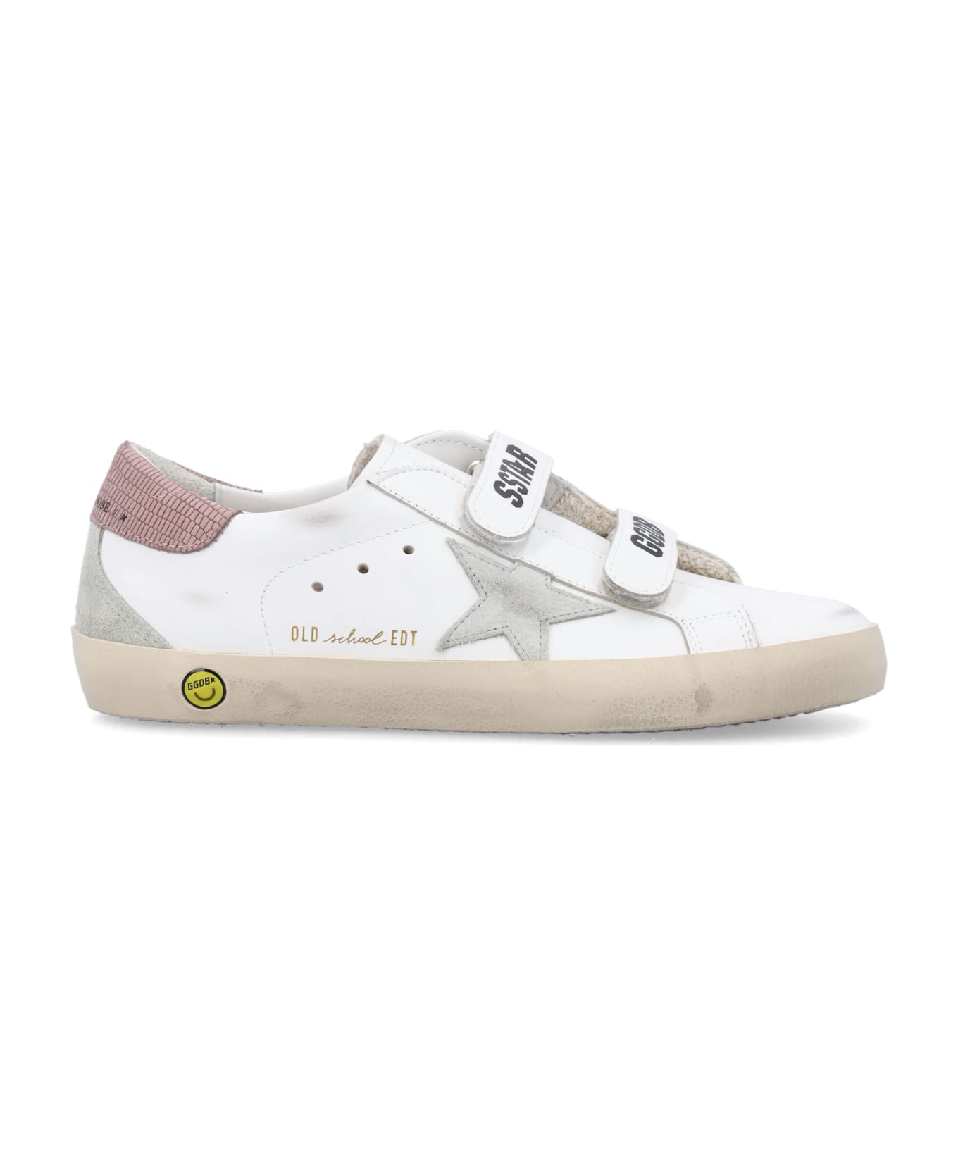 Golden Goose Kid - Old School Sneakers - WHITE/ICE