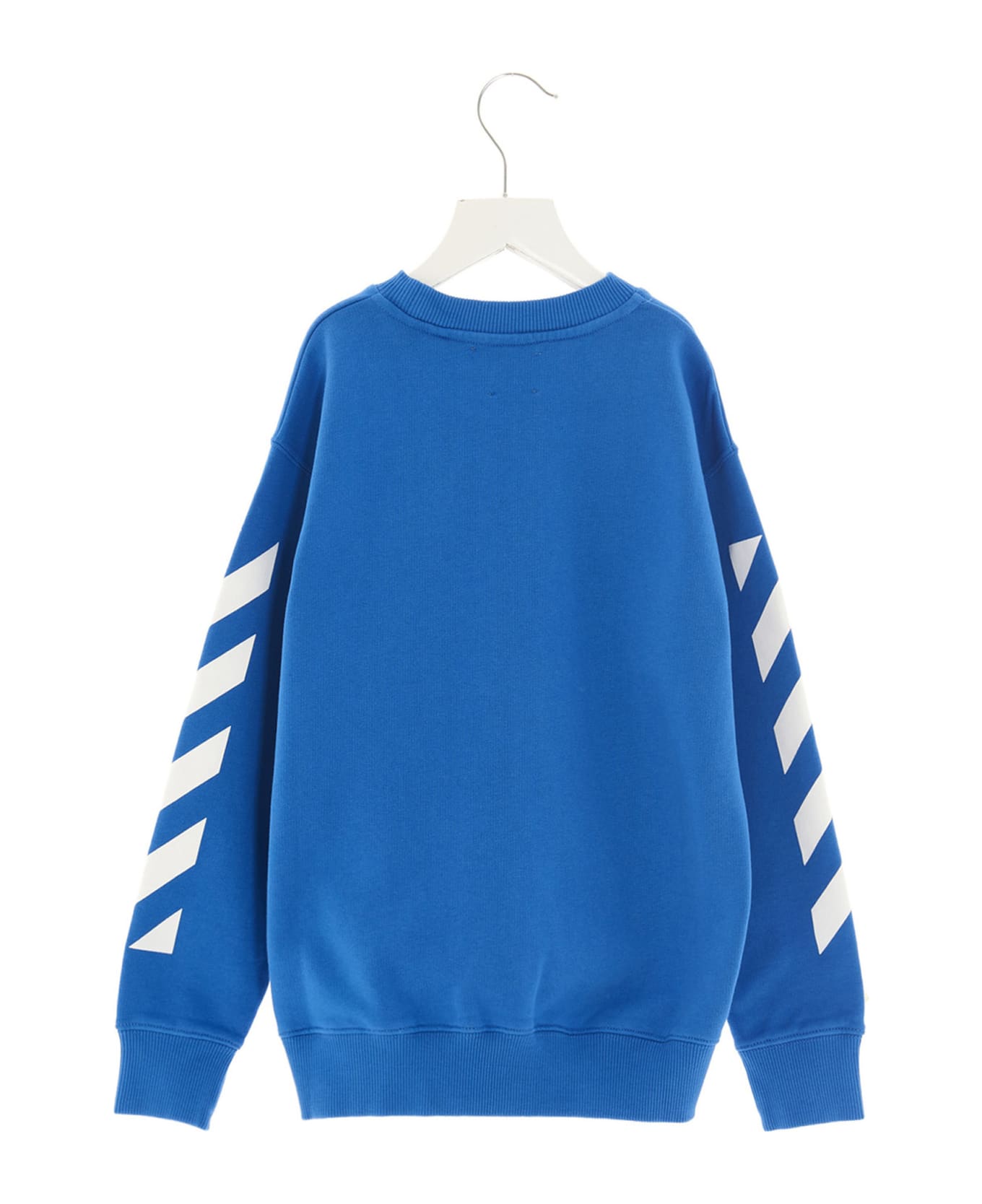 Off-White 'helvetica Diag' Sweatshirt - Blue