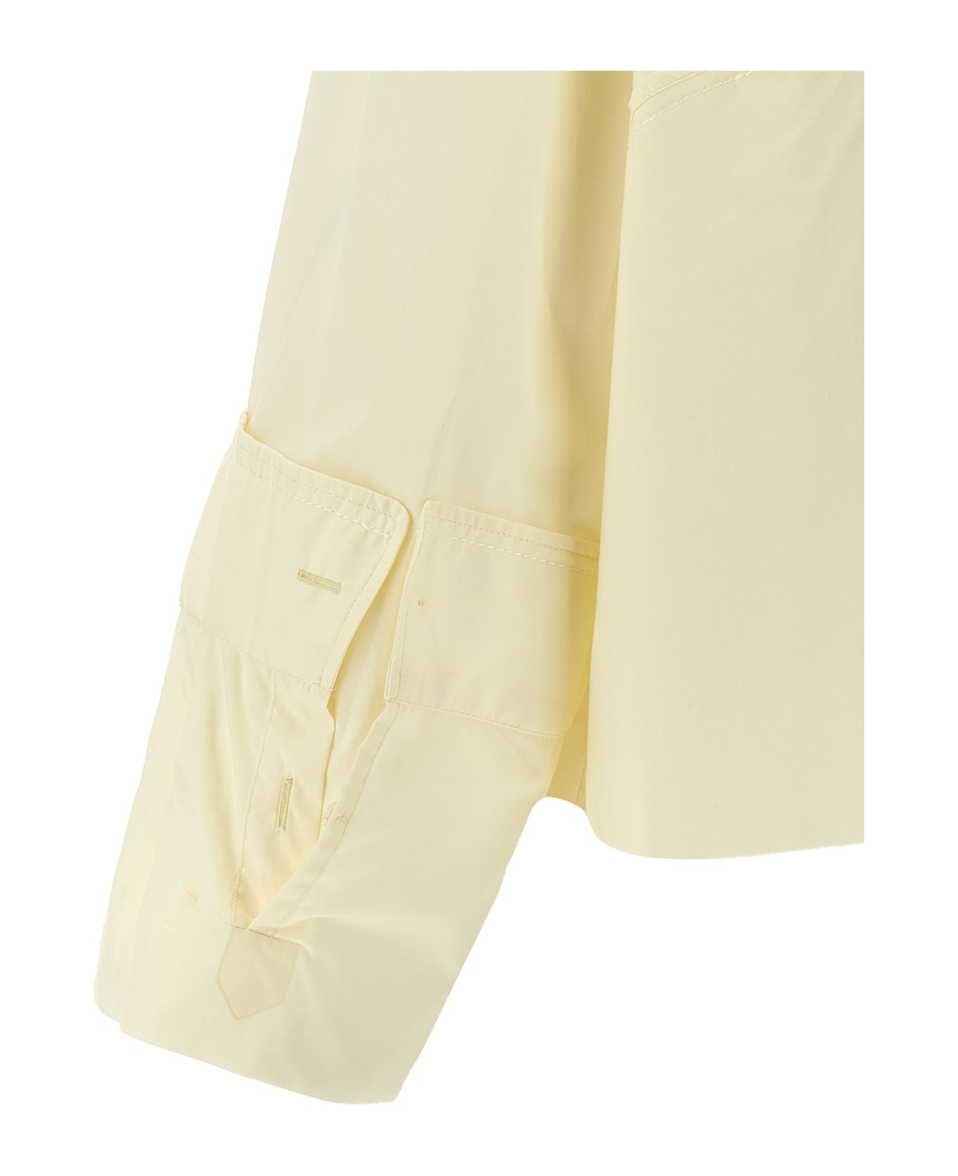 MM6 Maison Margiela Logo Print Shirt - White