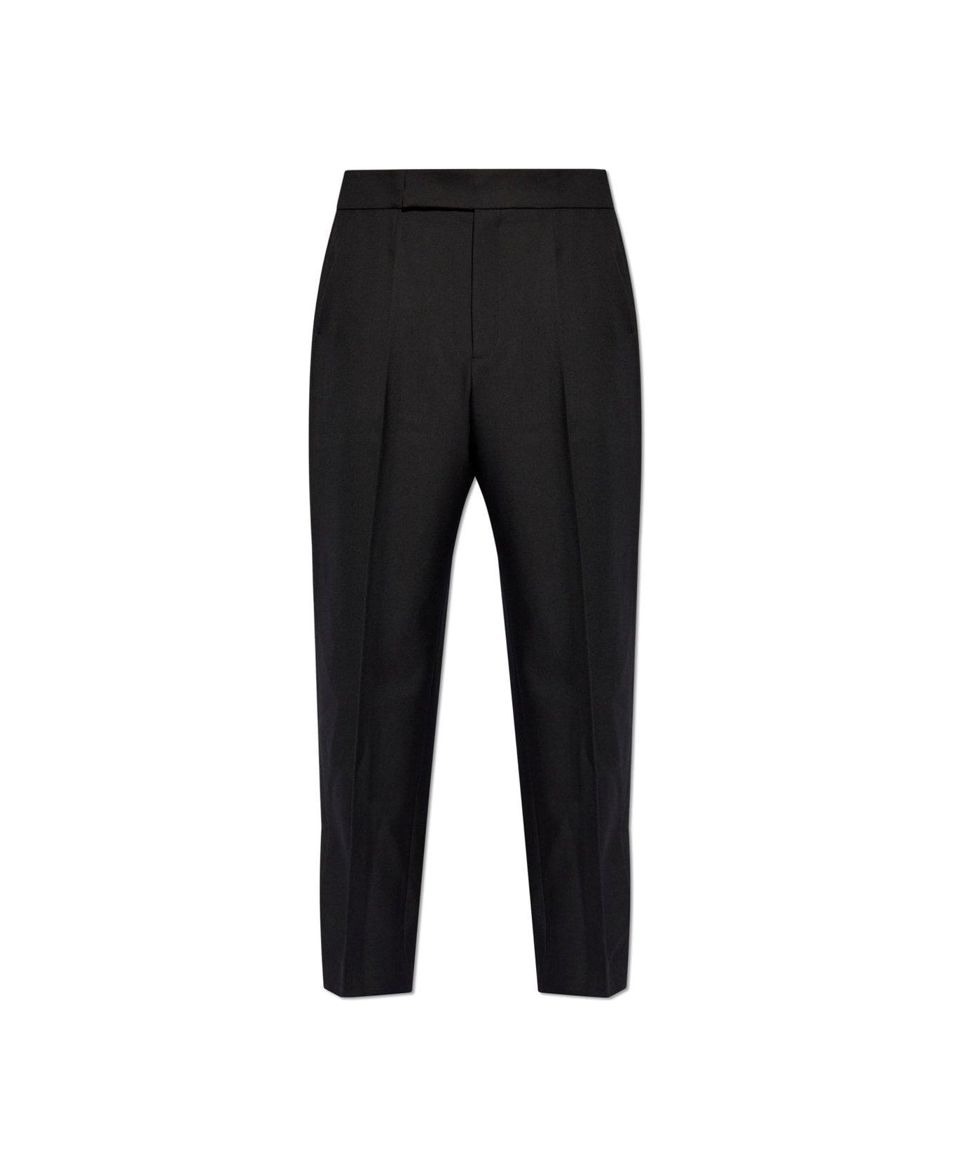 Fear of God Pleated Tapered Leg Pants - BLACK