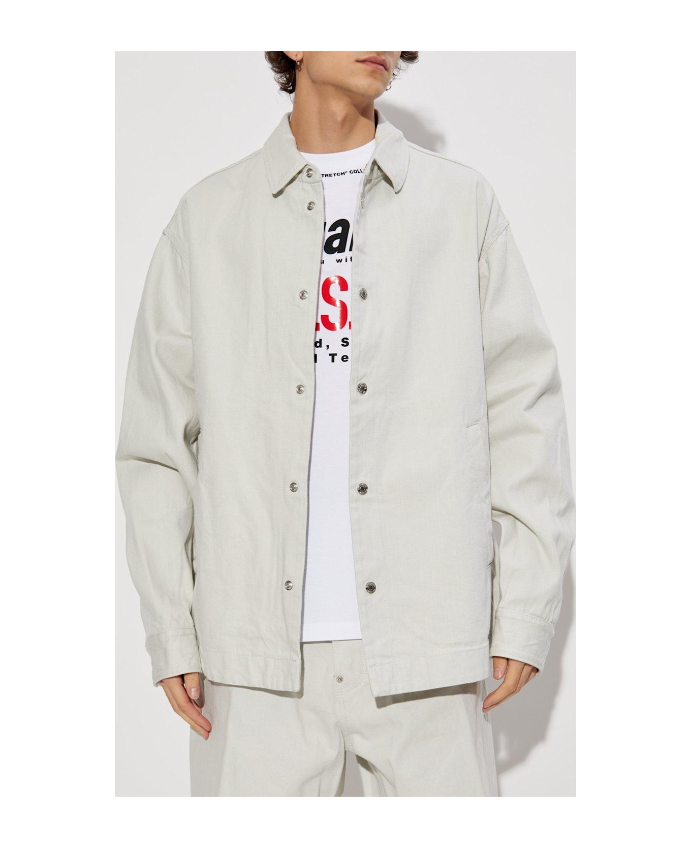 Dsquared2 Icon New Generation Overshirt - Off-White