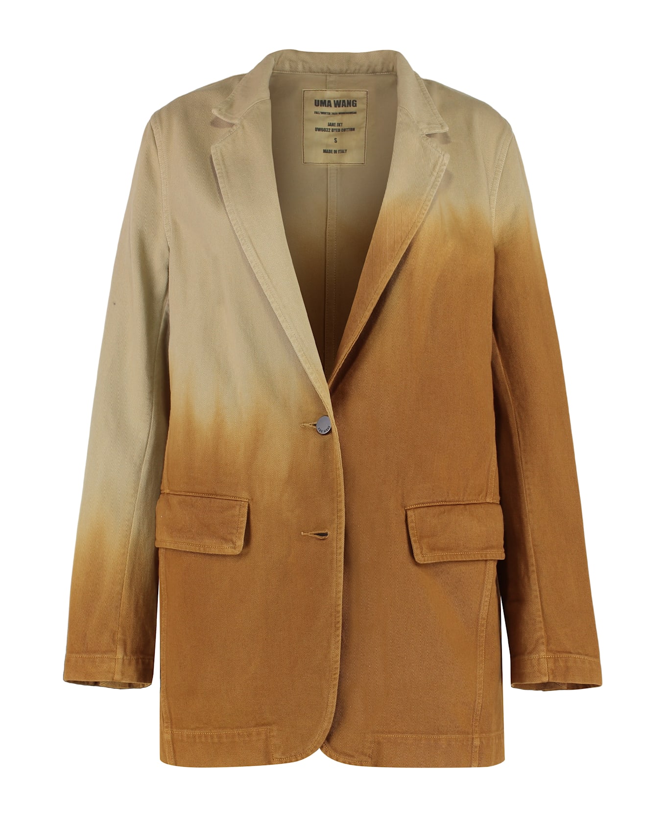 Uma Wang Single-breasted Blazer Jane - Beige