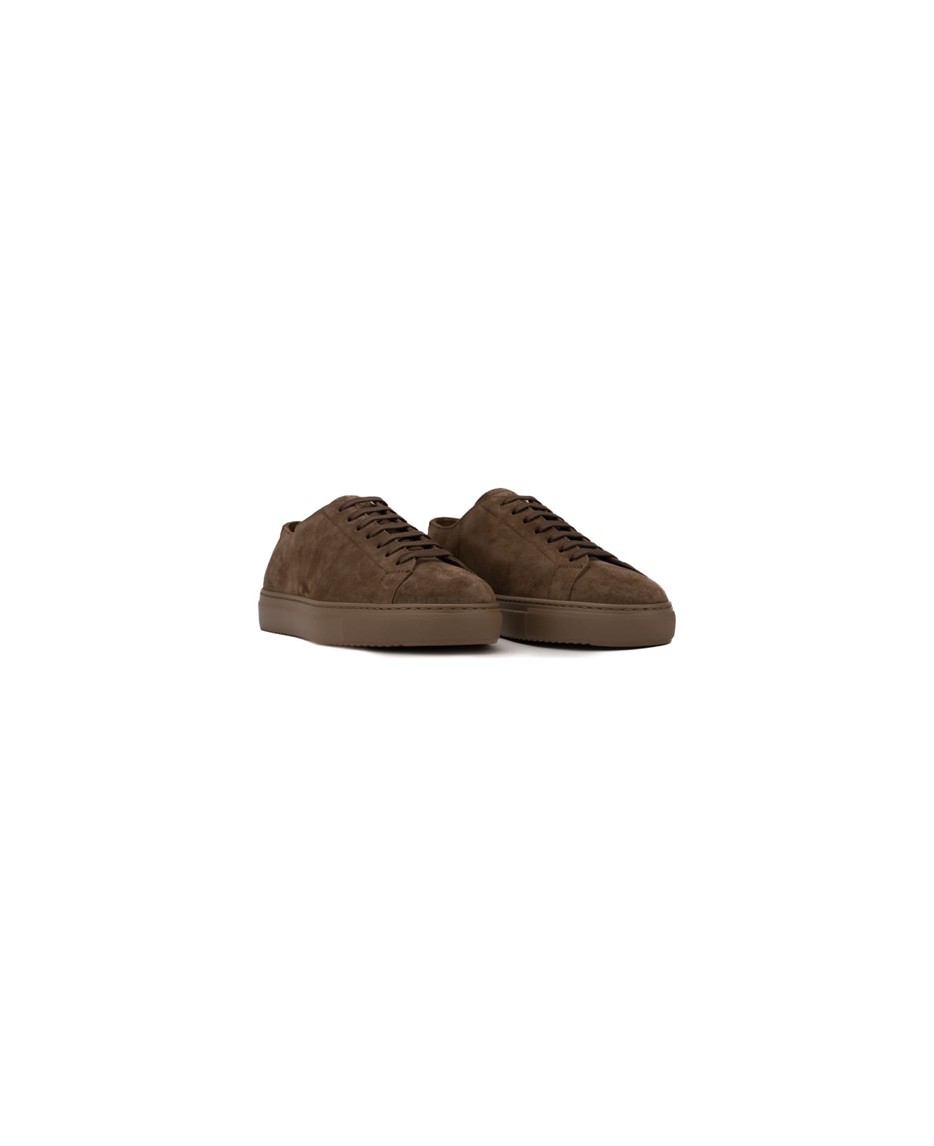 Doucal's Suede Sneakers - Wash caffe+f.do orzo