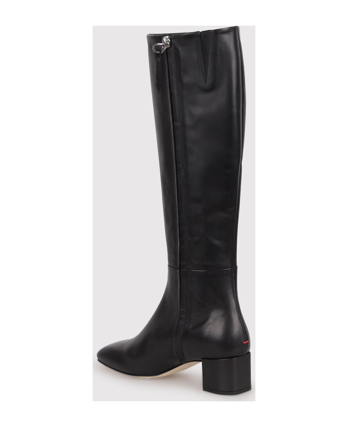 aeyde Laura Leather Knee-high Boots