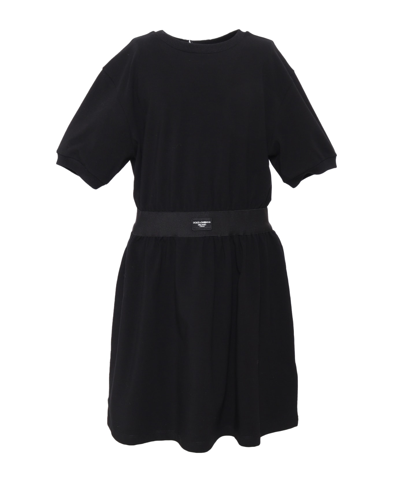 Dolce & Gabbana D&g Girl Dress - BLACK