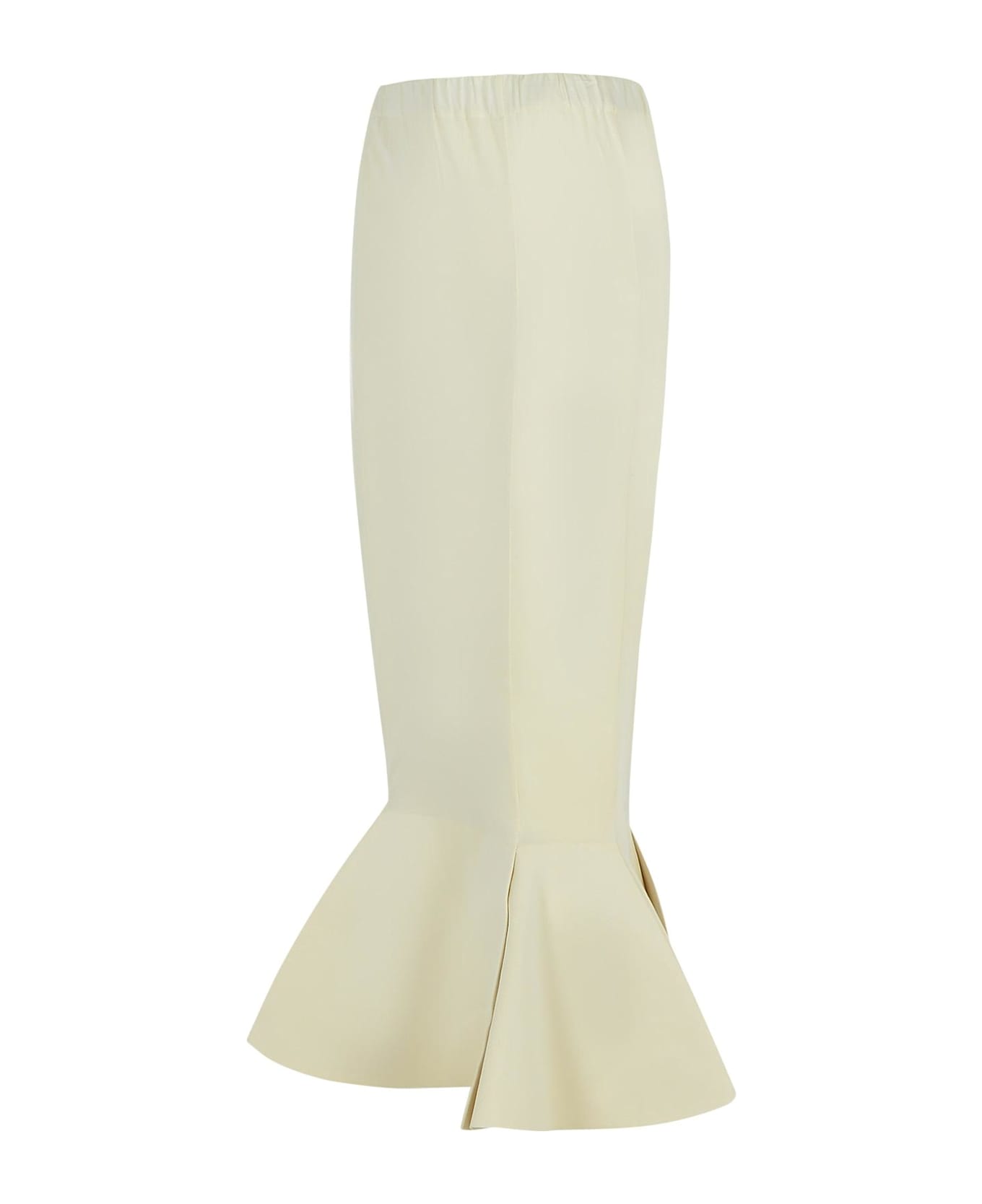 Marni Beige Cotton Skirt - Beige