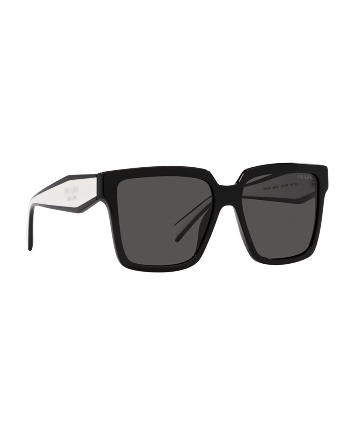 Prada Eyewear Pr 24zs Black Sunglasses - Black