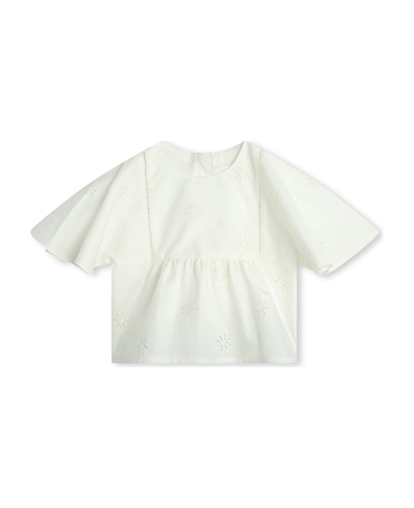 Chloé Chloè Kids Shirts White - White