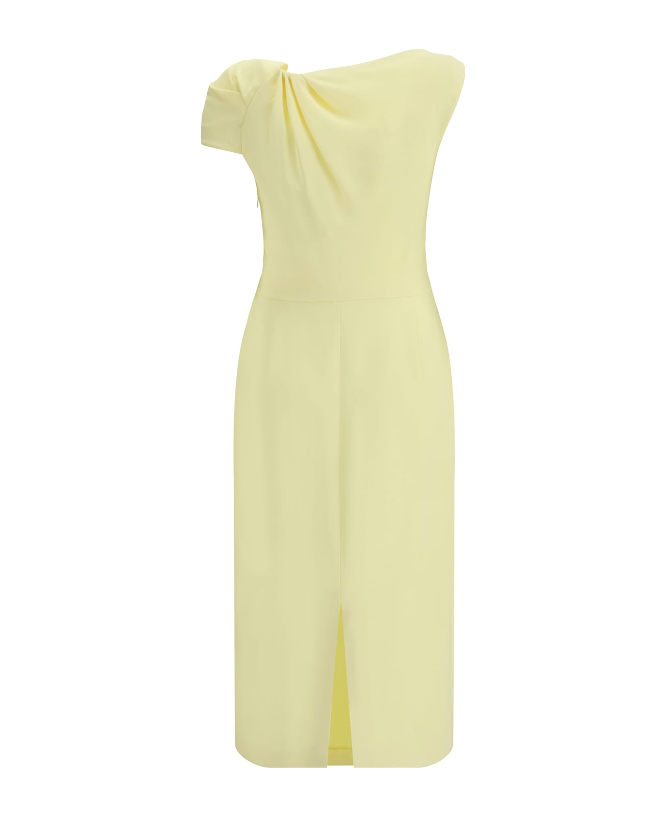 Givenchy Draped Midi Cady Dress