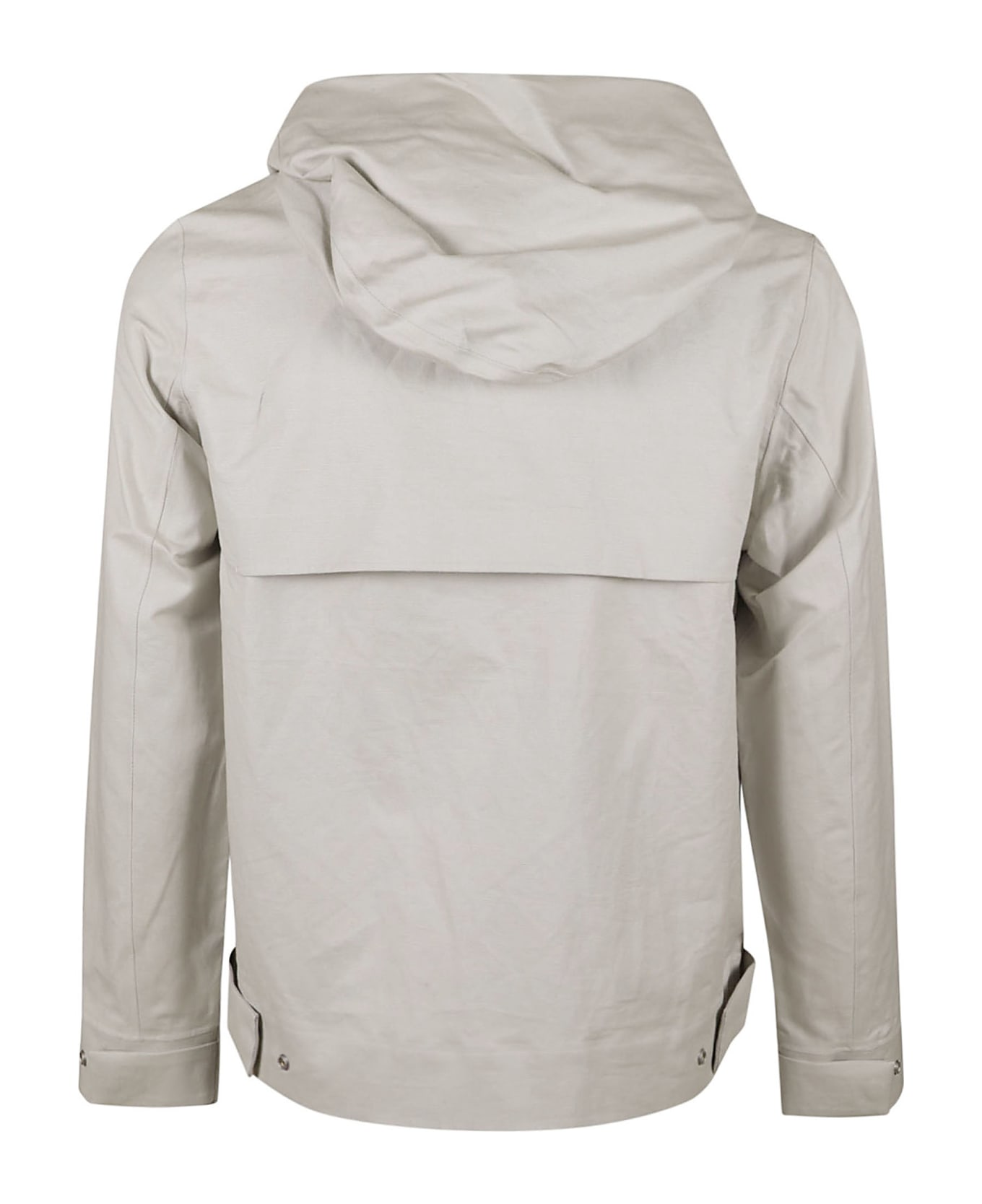 K-Way Kaya Linen Blend Jacket - Beige/Silver