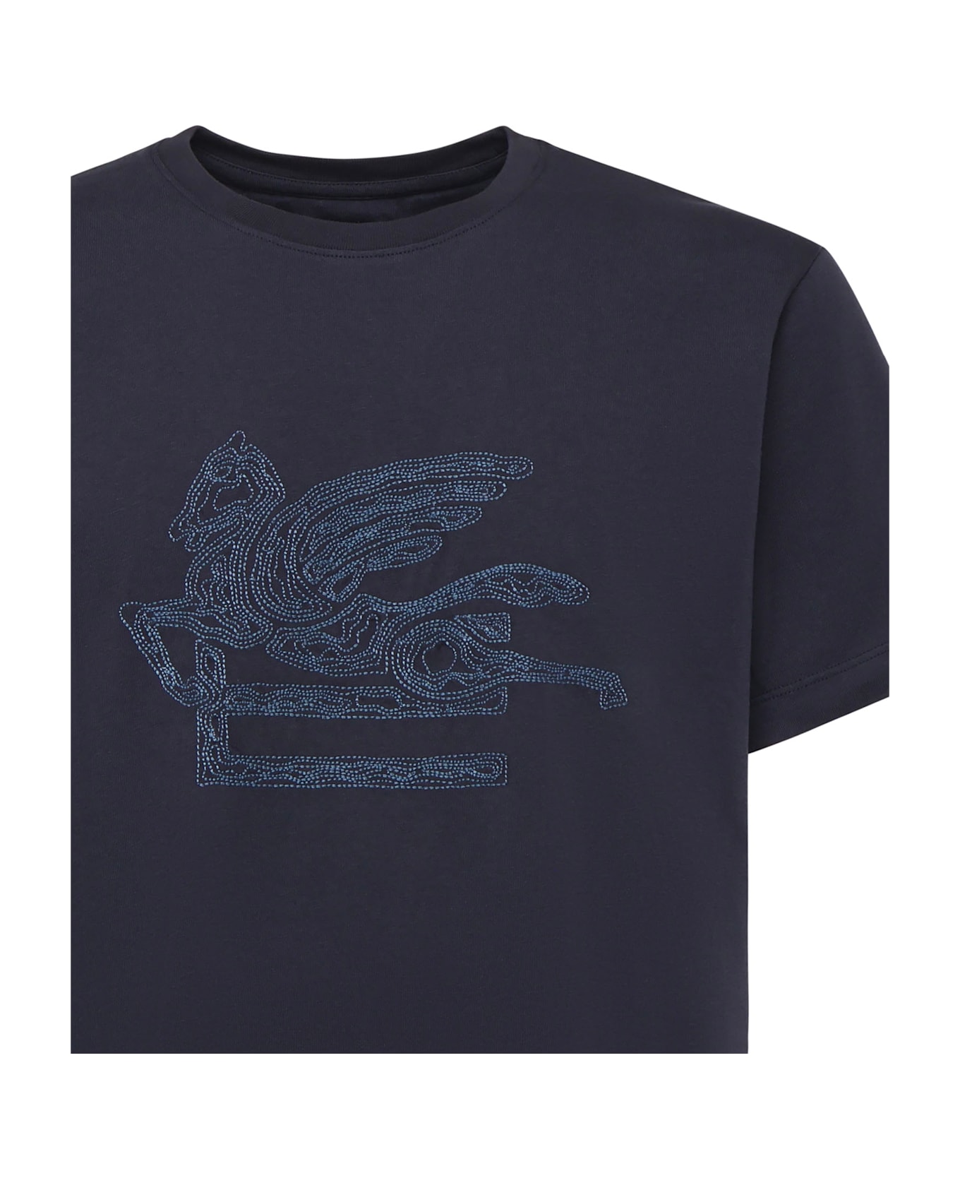 Etro Logo T-shirt - Blue