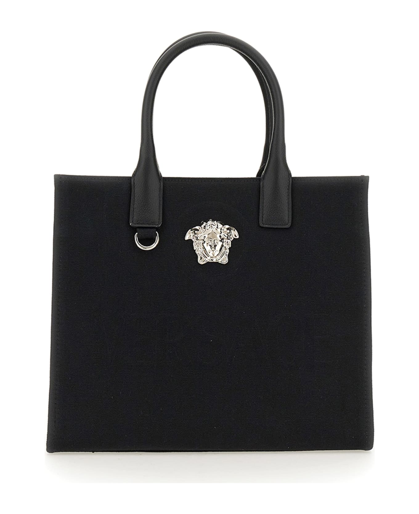 Versace Small Shopper Bag 'the Jellyfish' - NERO