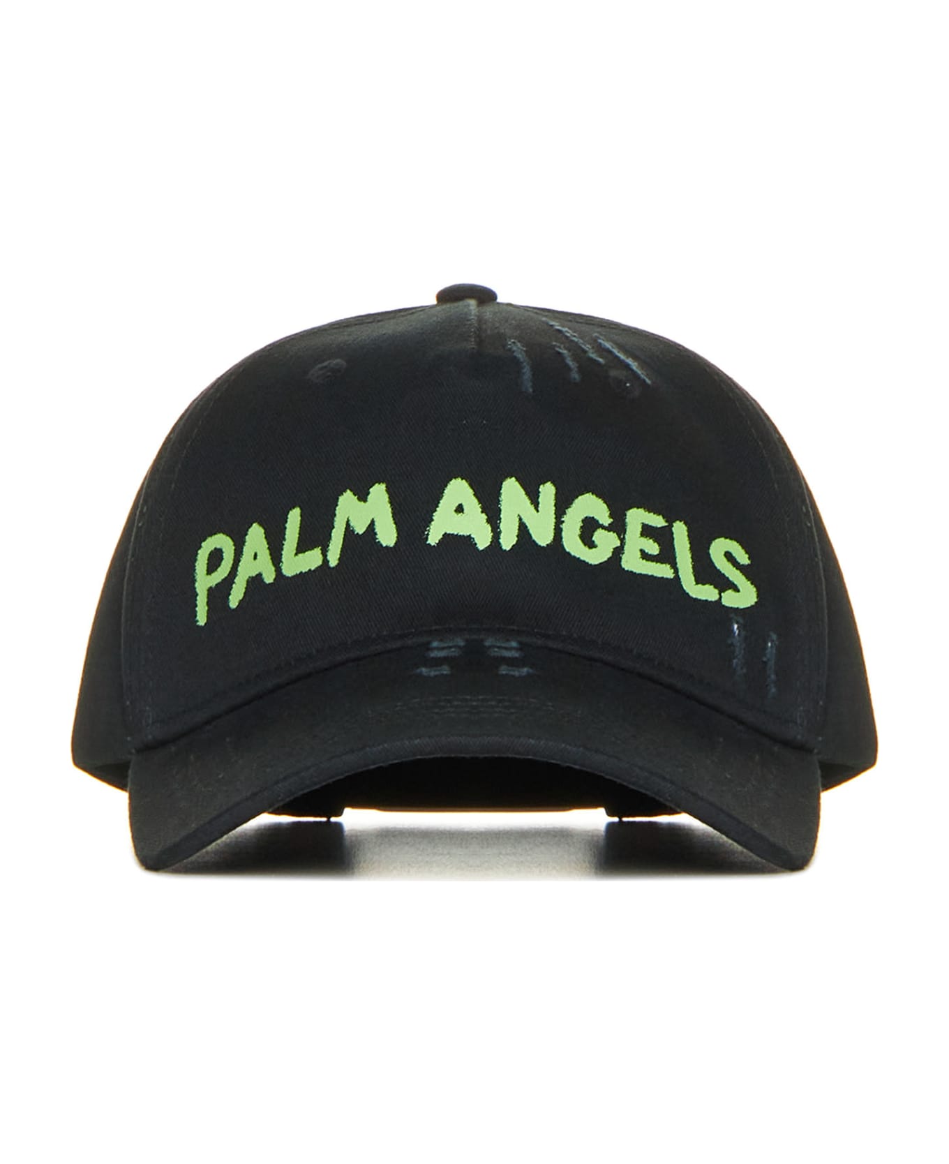 Palm Angels Seasonal Logo Cap - Black