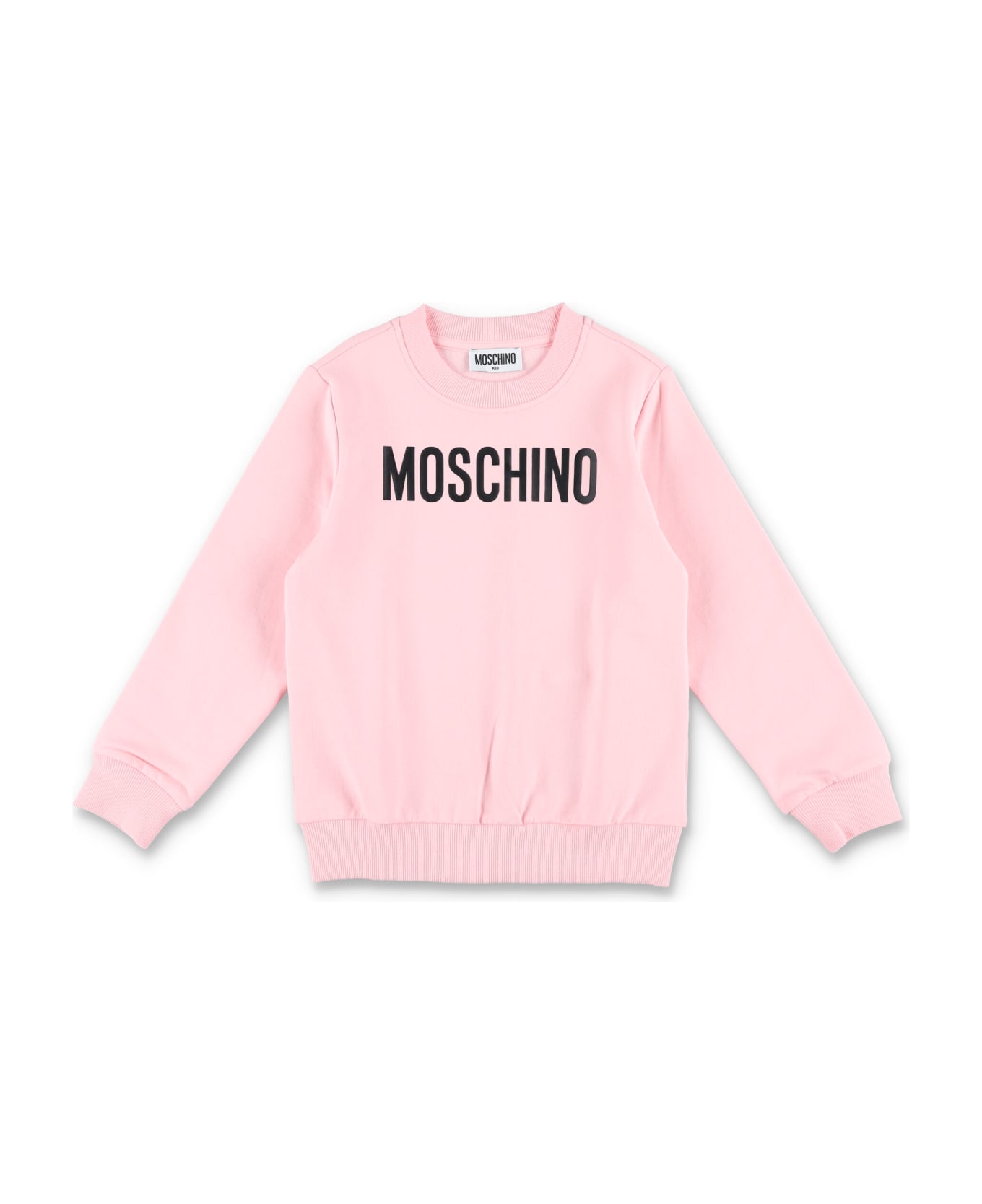 Moschino Logo Sweatshirt - SUGAR ROSE