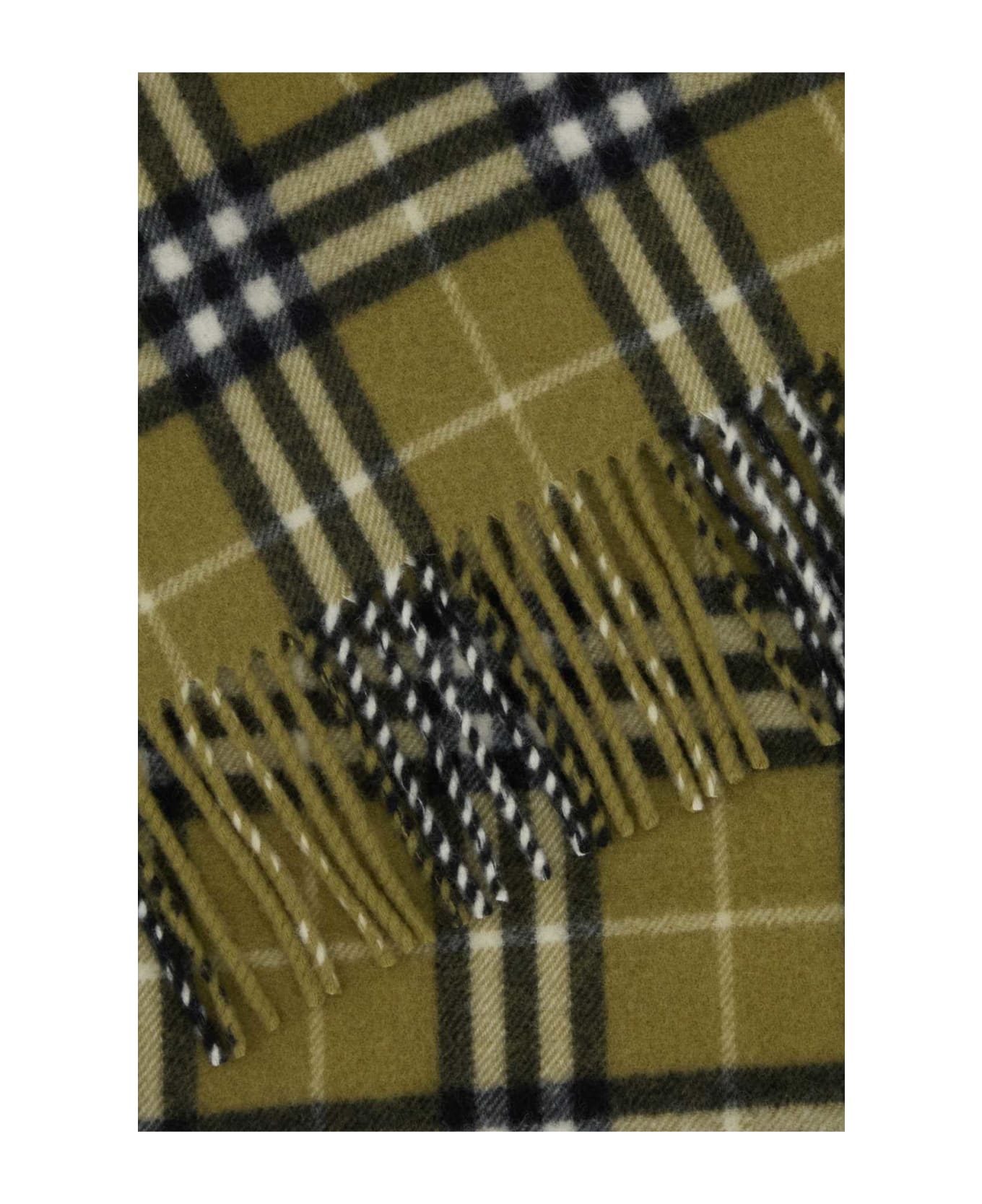 Burberry Embroidered Cashmere Scarf - ACRE