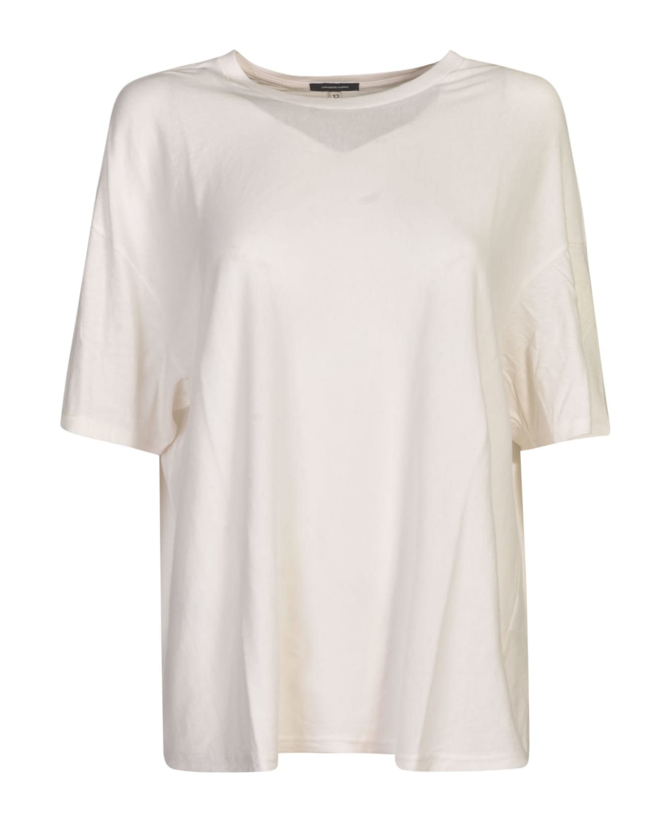 R13 Boxy Seamless T-shirt - White