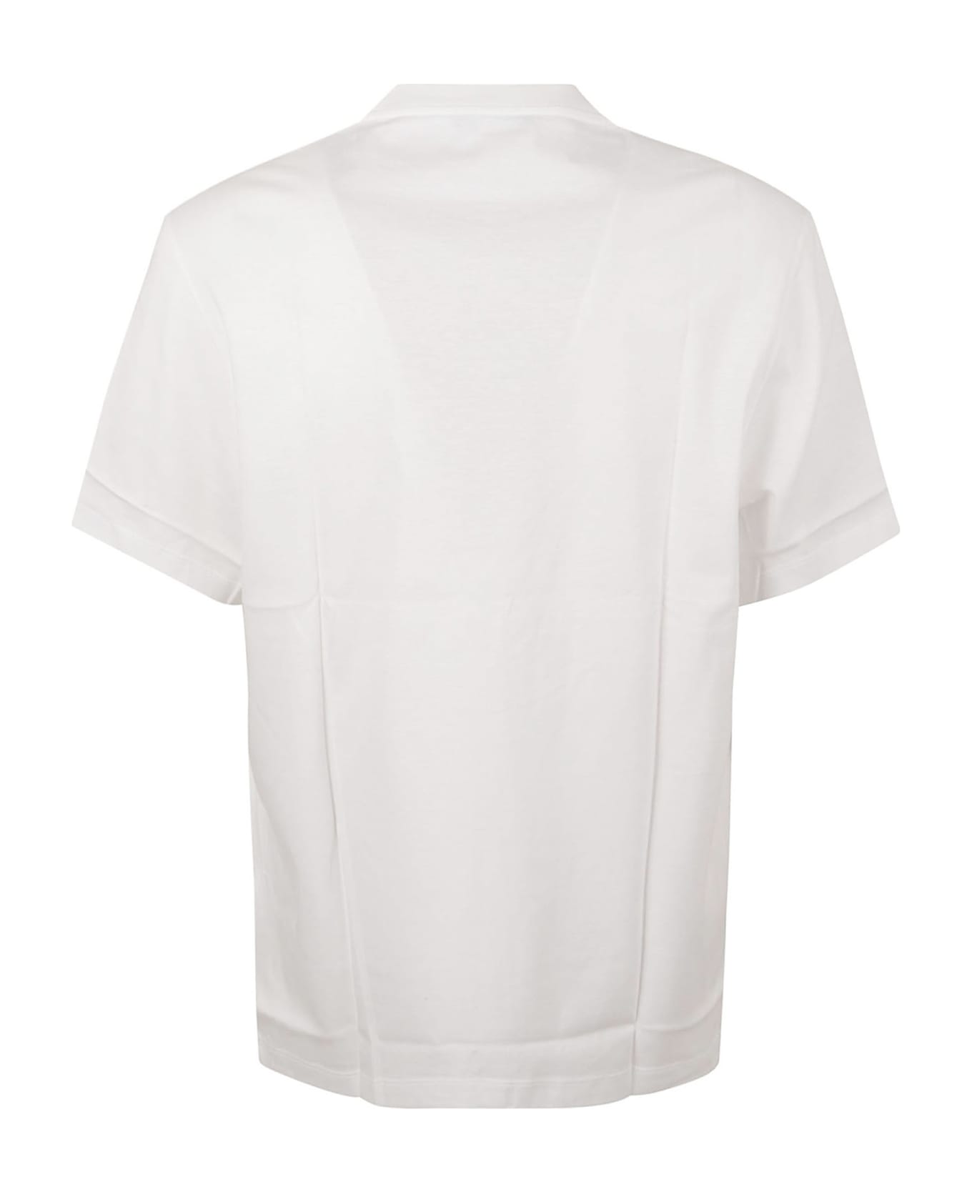 Versace Striped Jersey T-shirt - Optical White