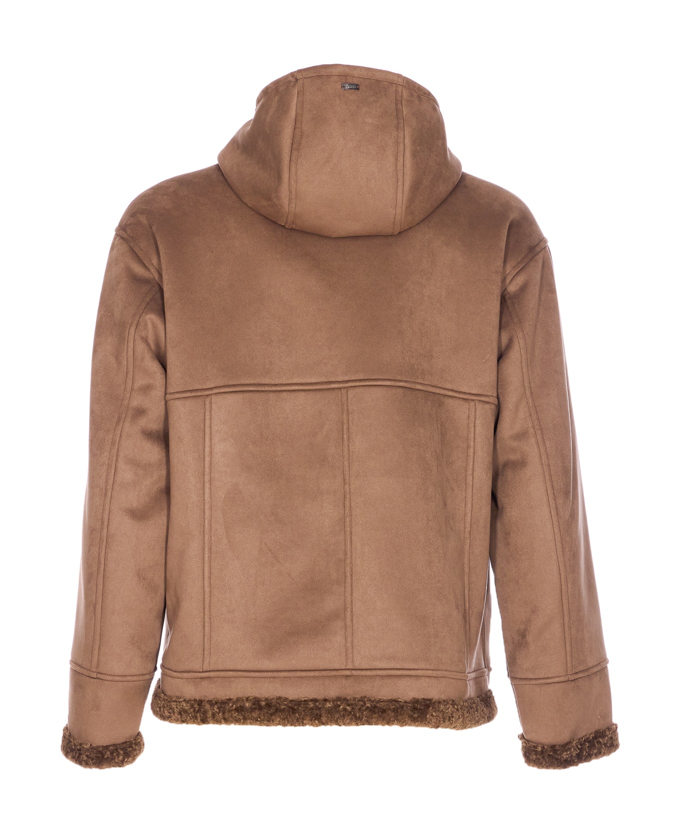Herno Alternative Fur Jacket - Brown