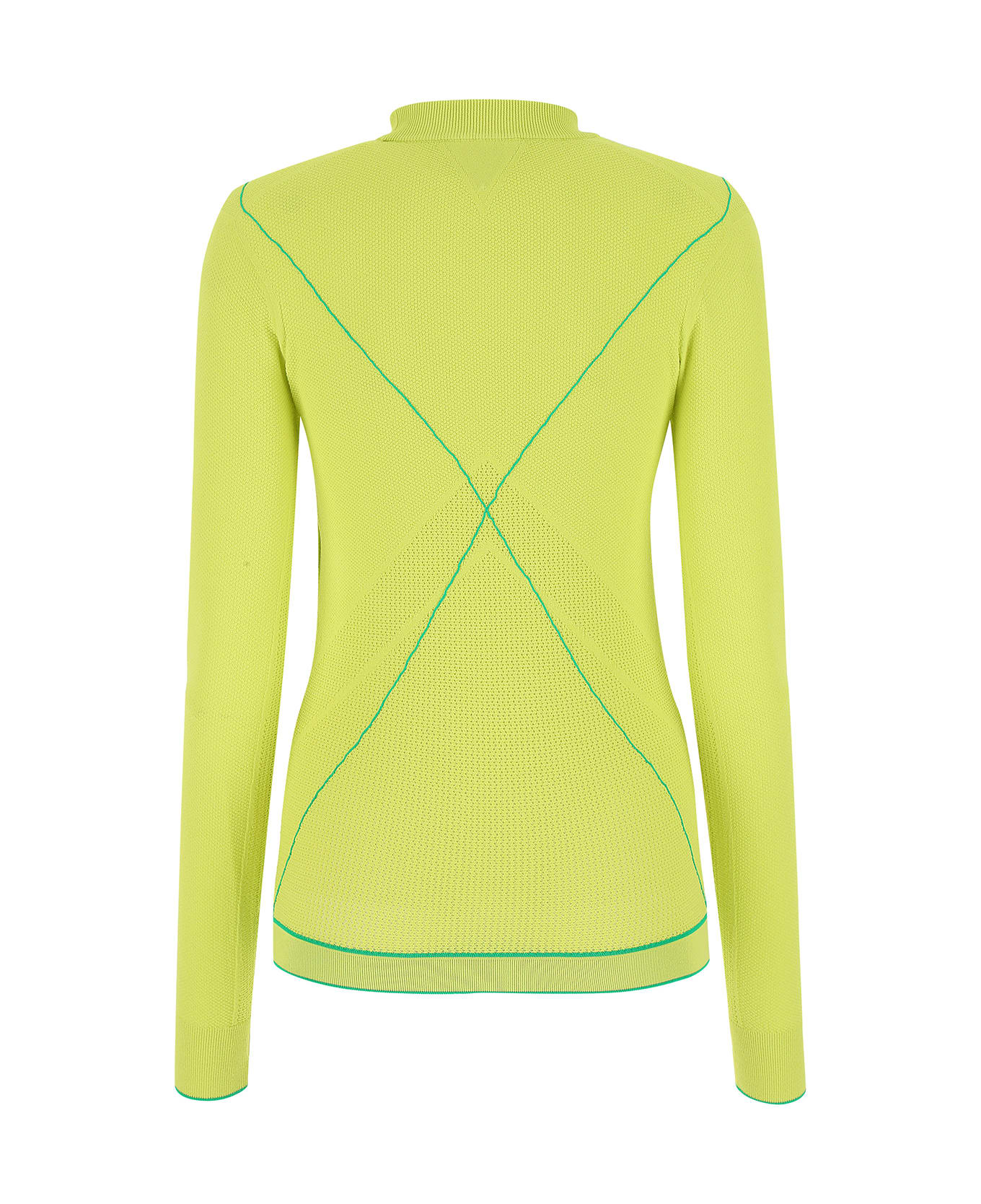 Bottega Veneta Acid Green Viscose Blend Sweater - 7214