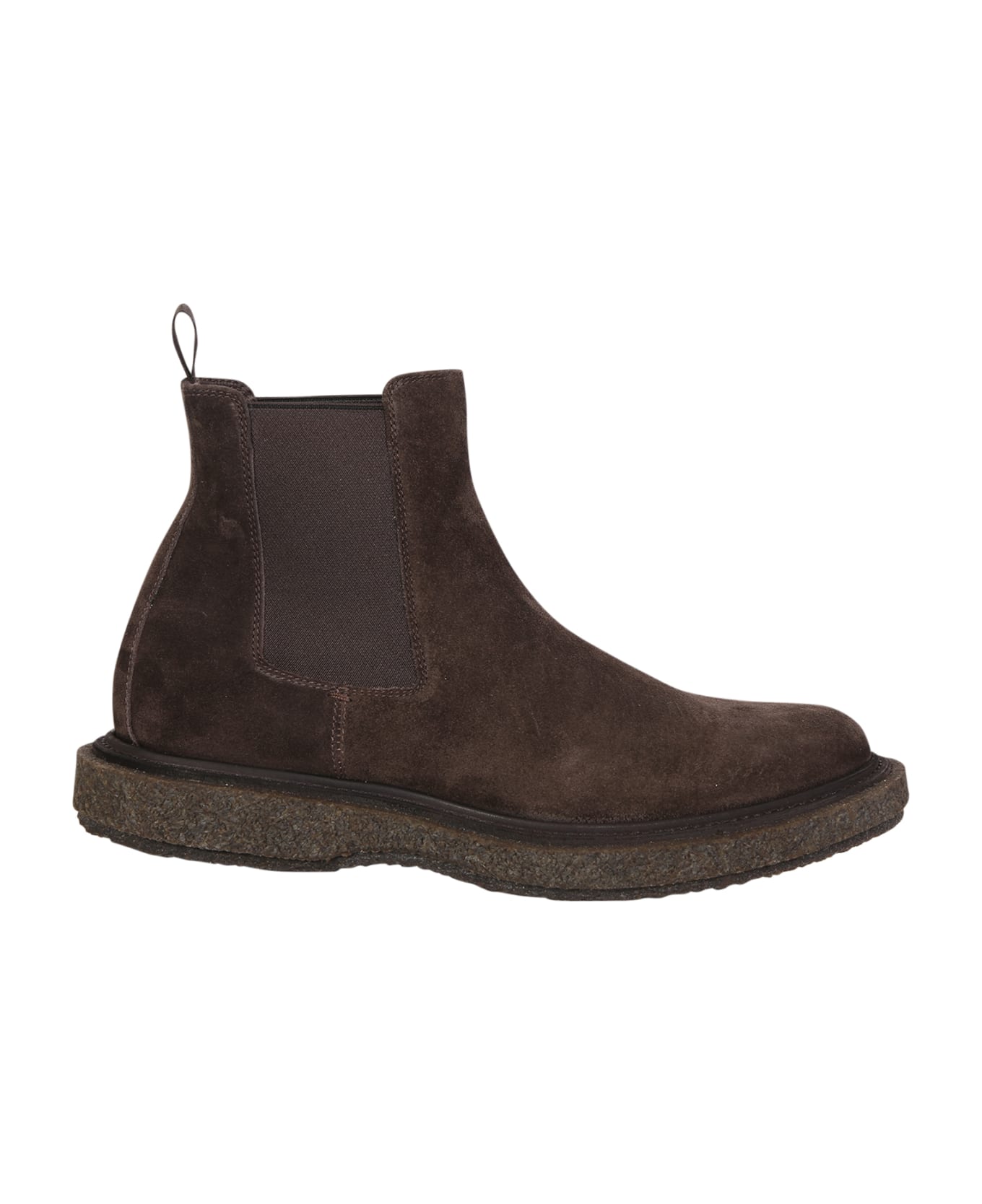 Officine Creative Suede Bullet Ankle Boots - Brown
