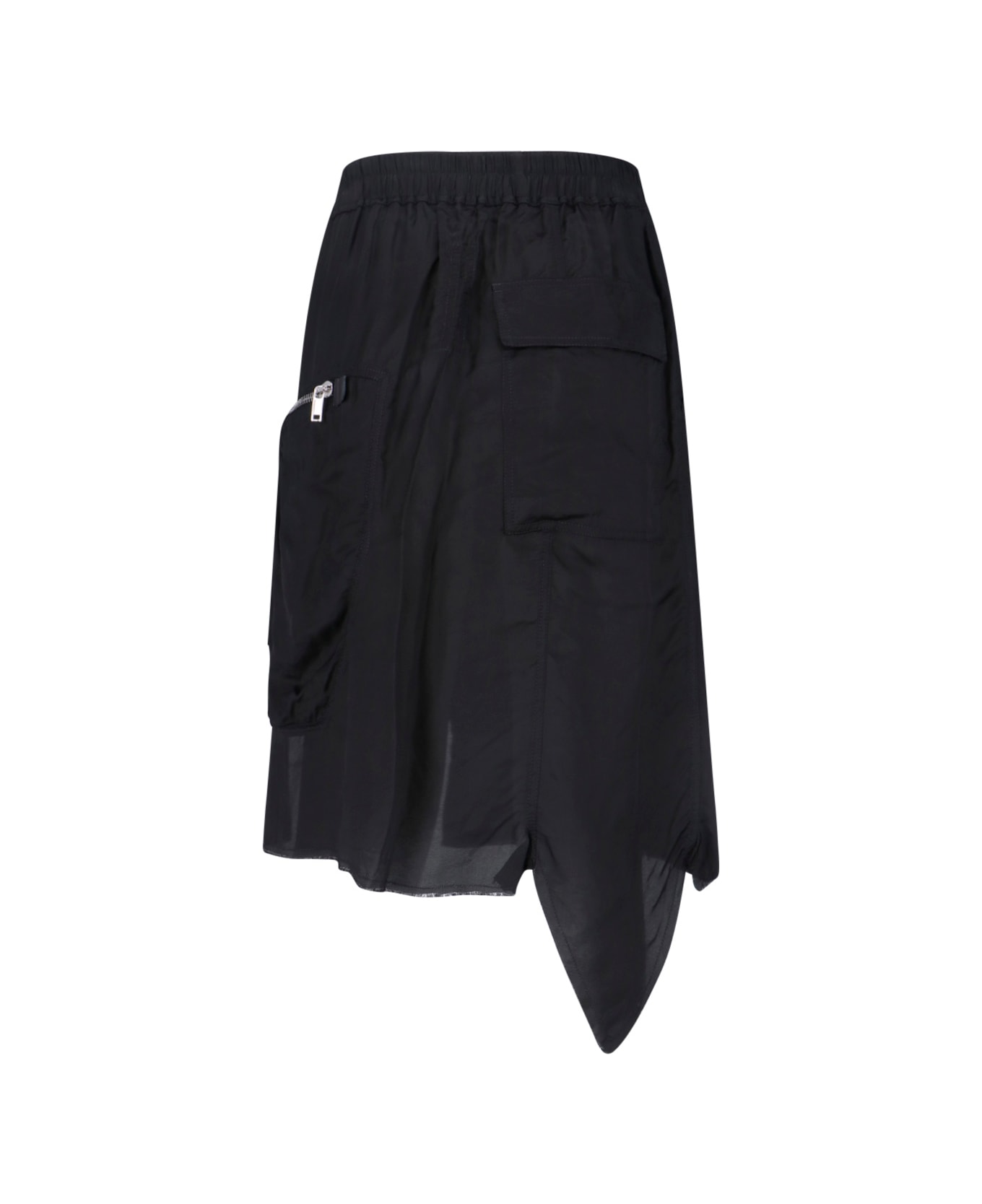 Rick Owens "dracca" Skirt - Black  