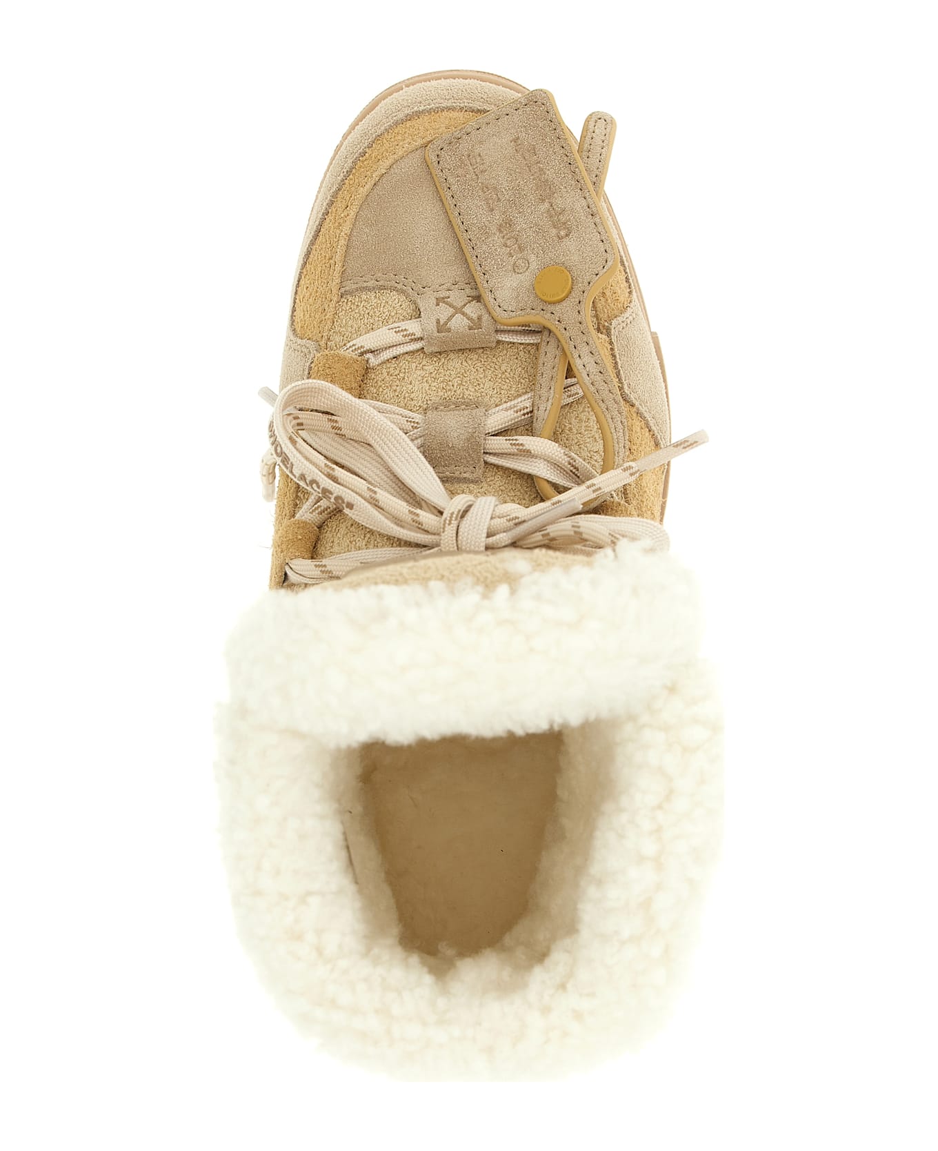 Off-White 'winter' Ankle Boots - Beige