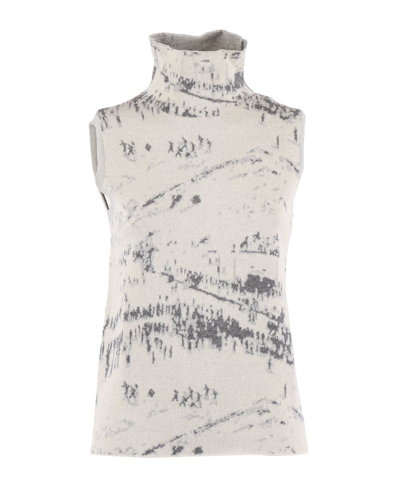 Ballantyne T Neck Slipover - MULTICOLOR