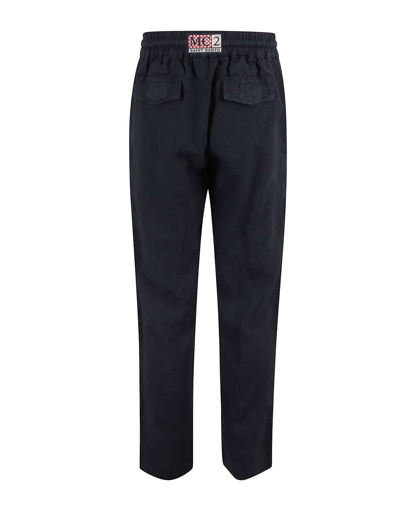 MC2 Saint Barth Pant With Colisse - H Blue Navy