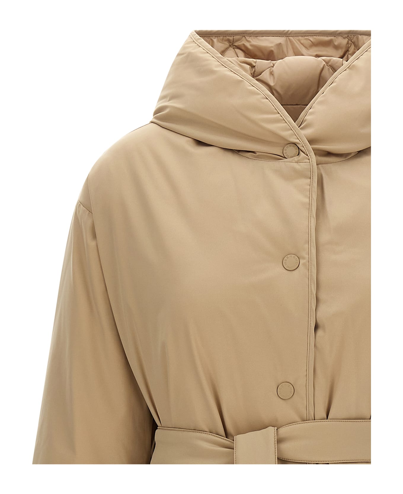 Weekend Max Mara 'banfy' Reversible Down Jacket - Beige