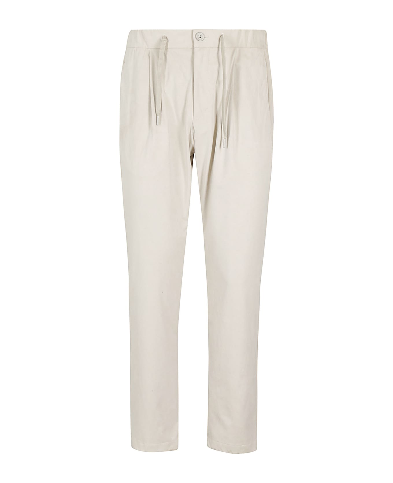 Herno Pleated Drawstring Pants - Ghiaccio