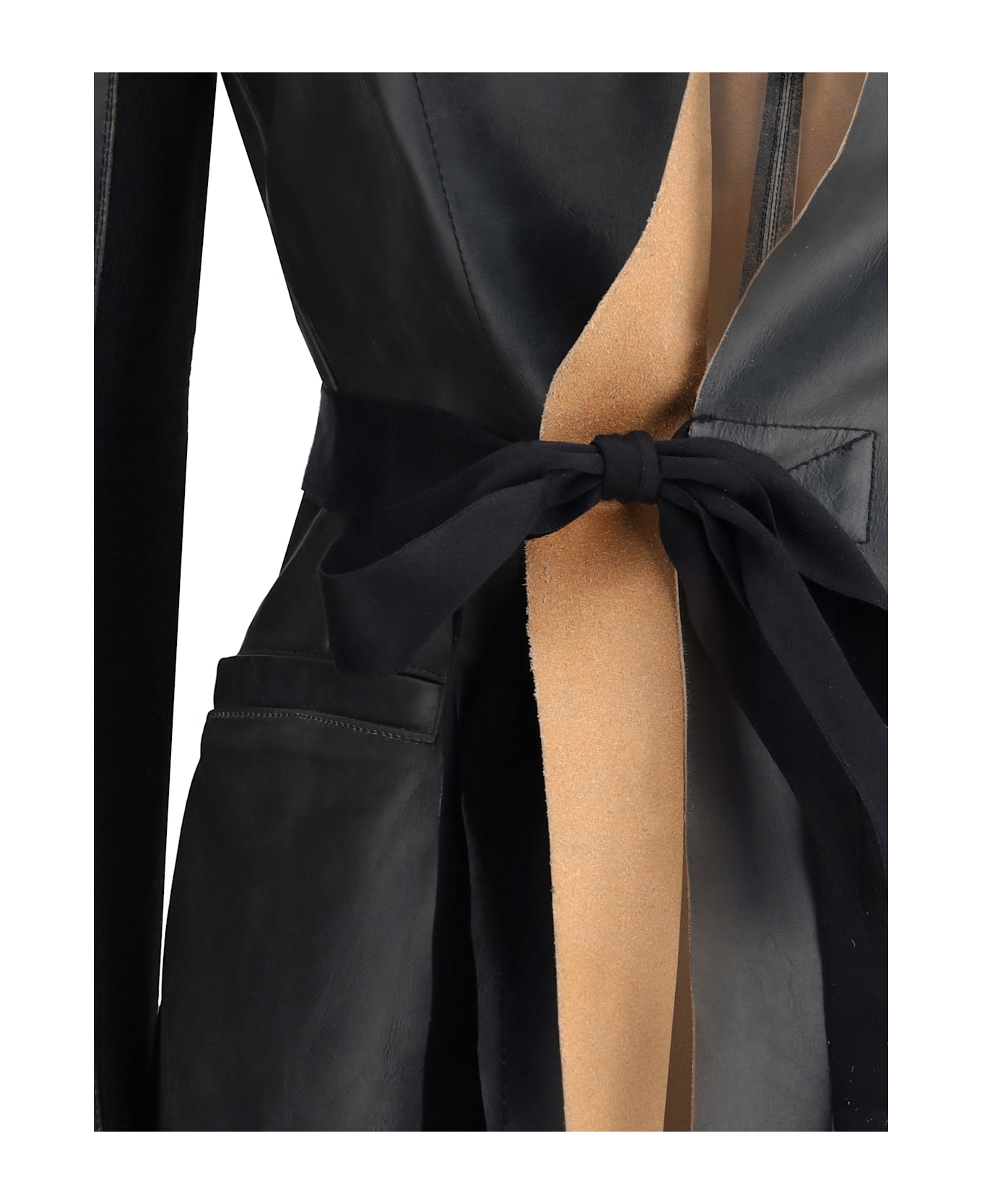 Rick Owens Leather Jacket