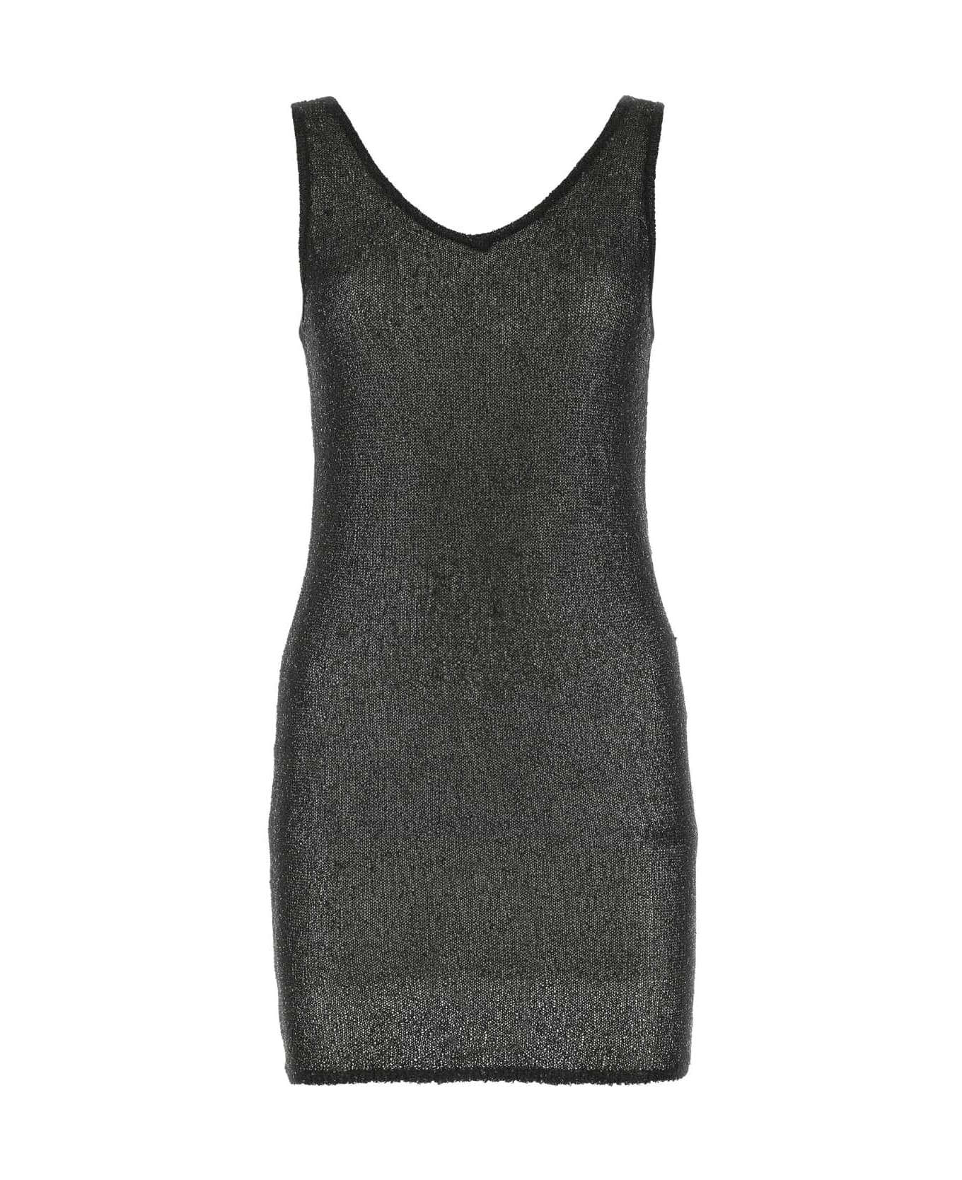 REMAIN Birger Christensen Black Polyester Mini Dress - Black ワンピース＆ドレス