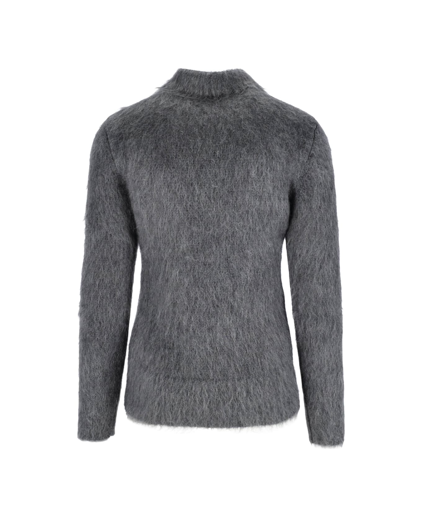 Gucci Mohair Blend Cardigan - Gray