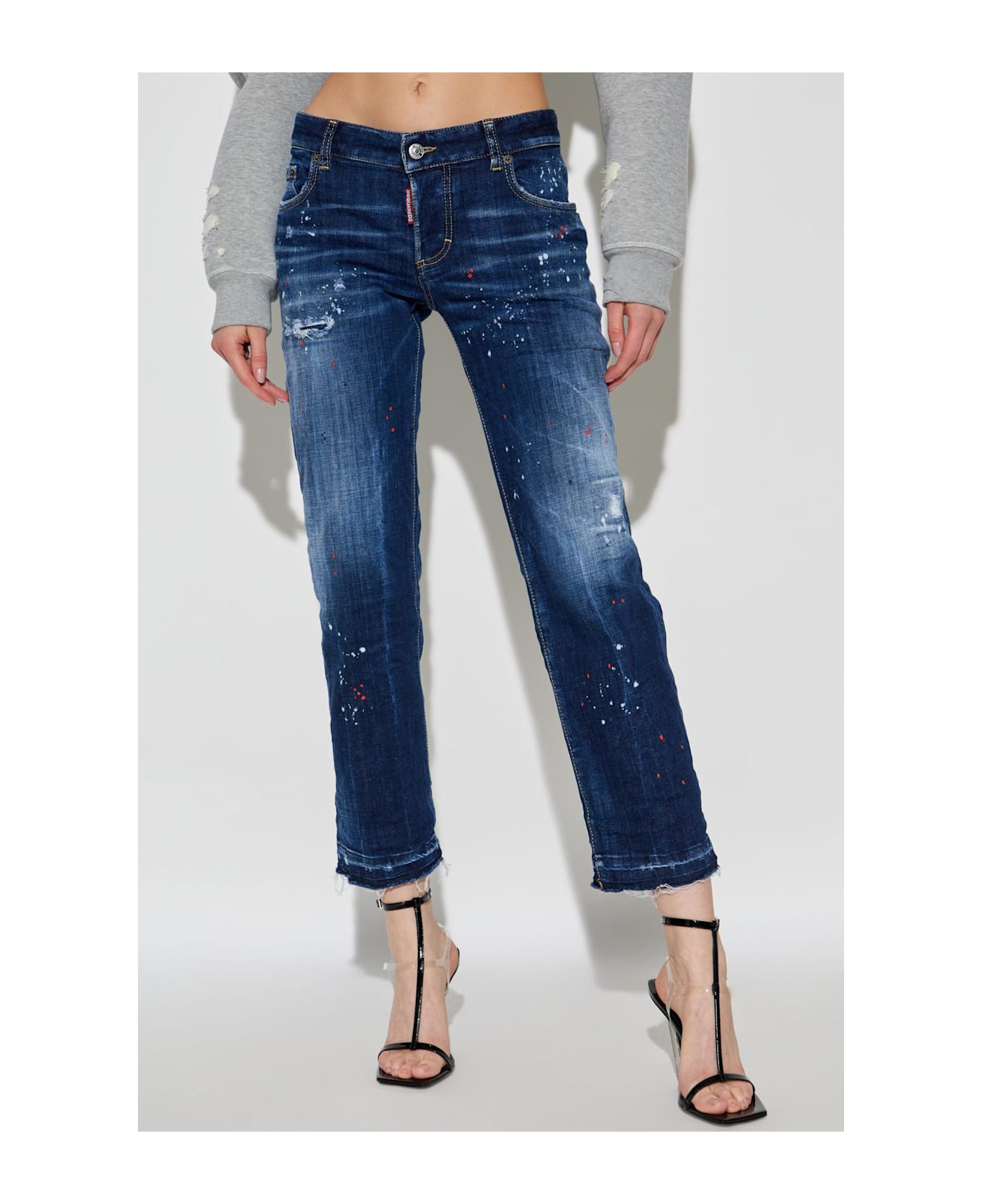 Dsquared2 `jenna` Jeans - Navy Blue