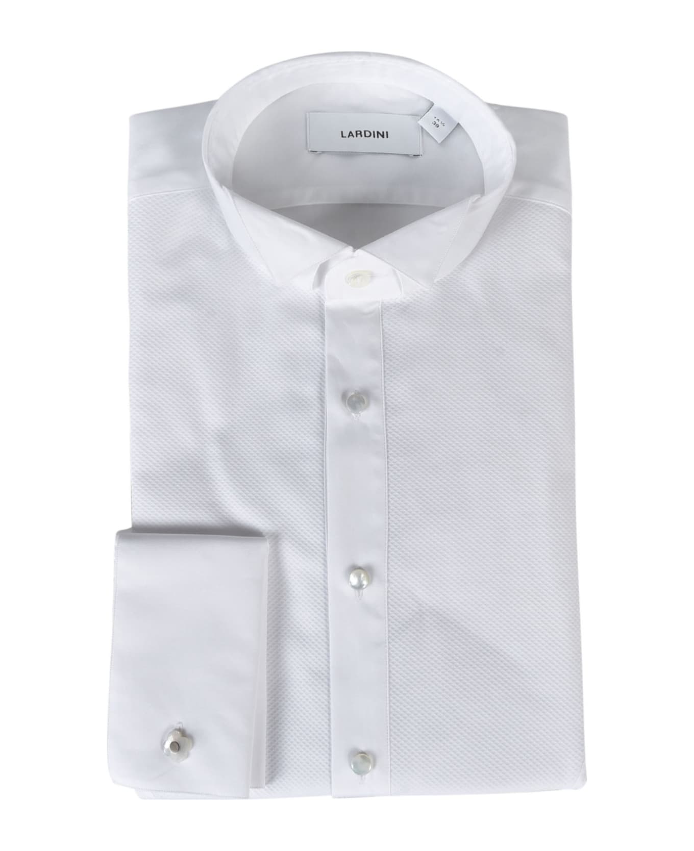 Lardini Patched Pocket Plain Shirt - Bianca