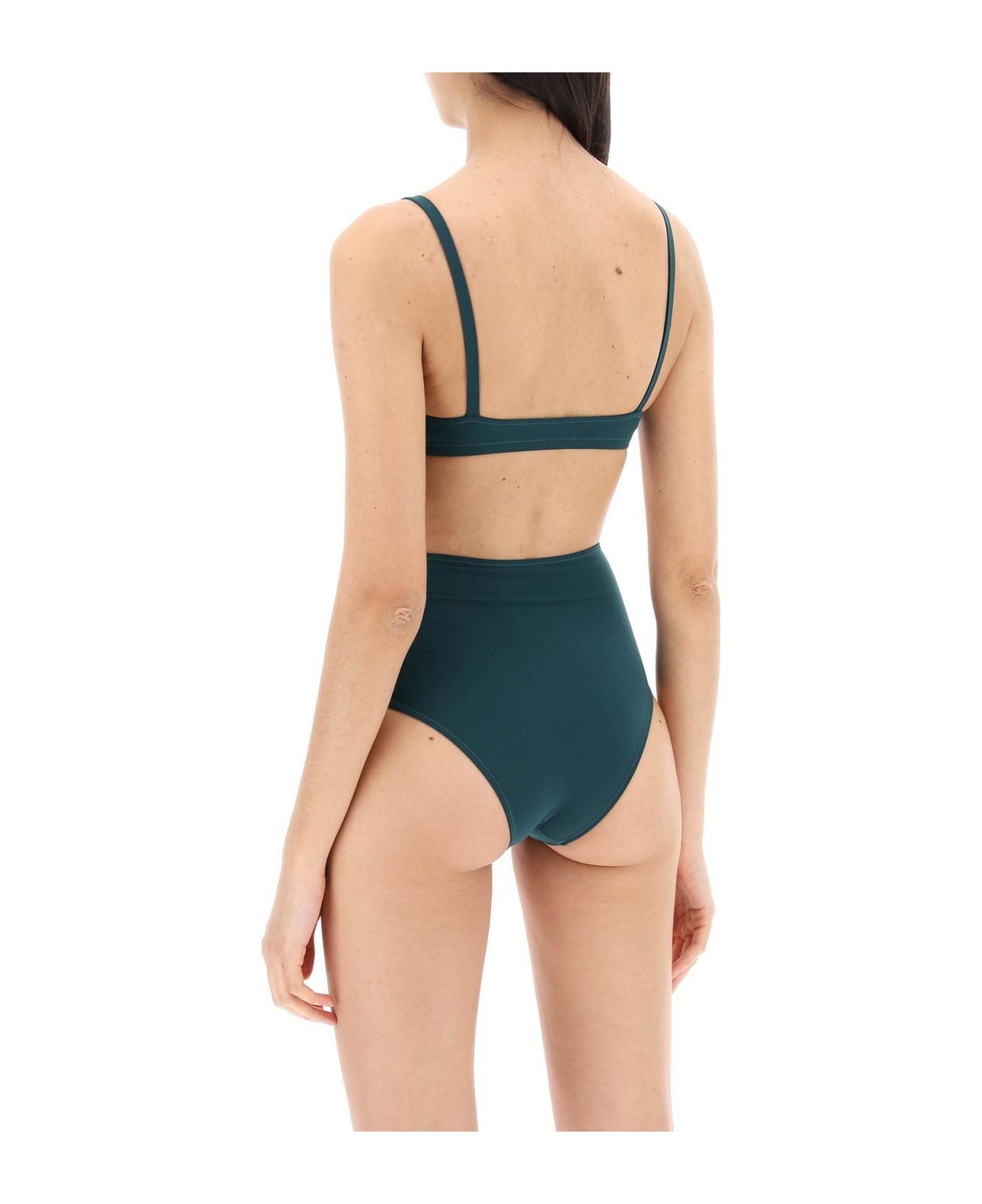 Lido Eleven High Waist Bikini Set - INDIAN JADE (Green)