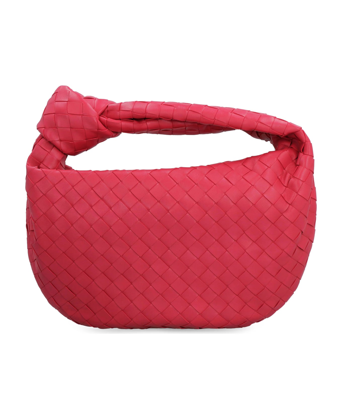 Bottega Veneta Teen Jodie Leather Shoulder Bag - Red