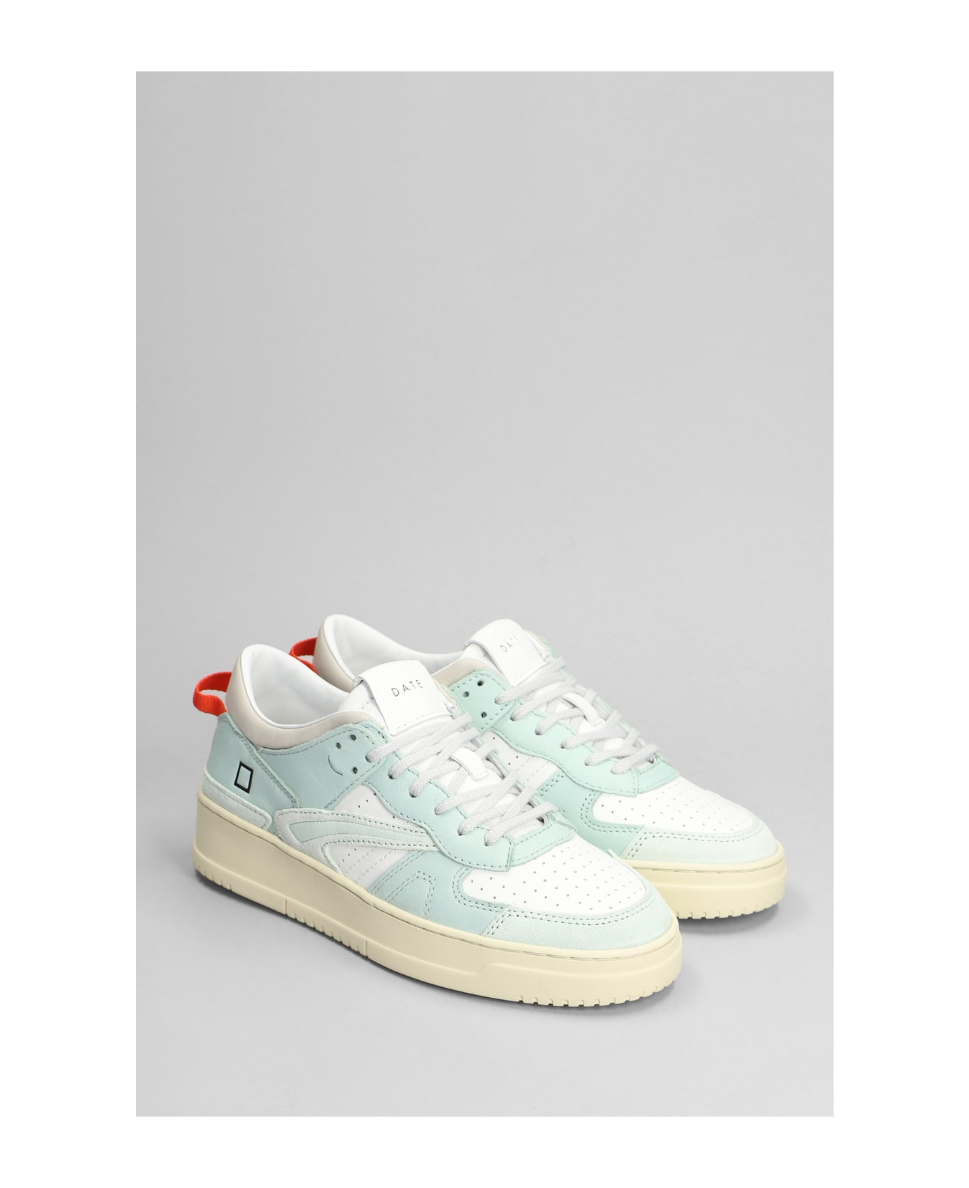 D.A.T.E. Torneo Sneakers In White Leather - white