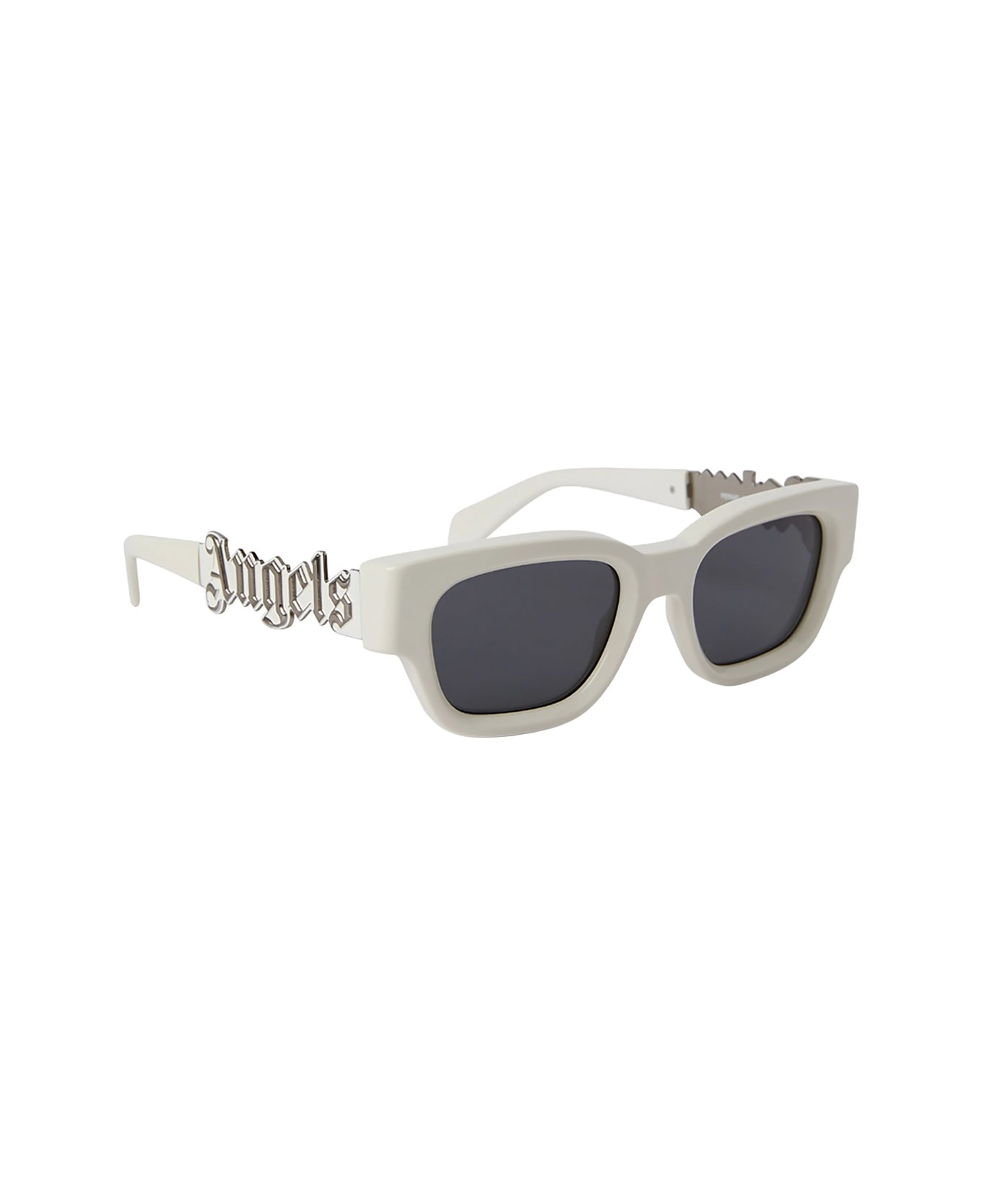 Palm Angels Posey Sunglasses White Sunglasses - Bianco サングラス