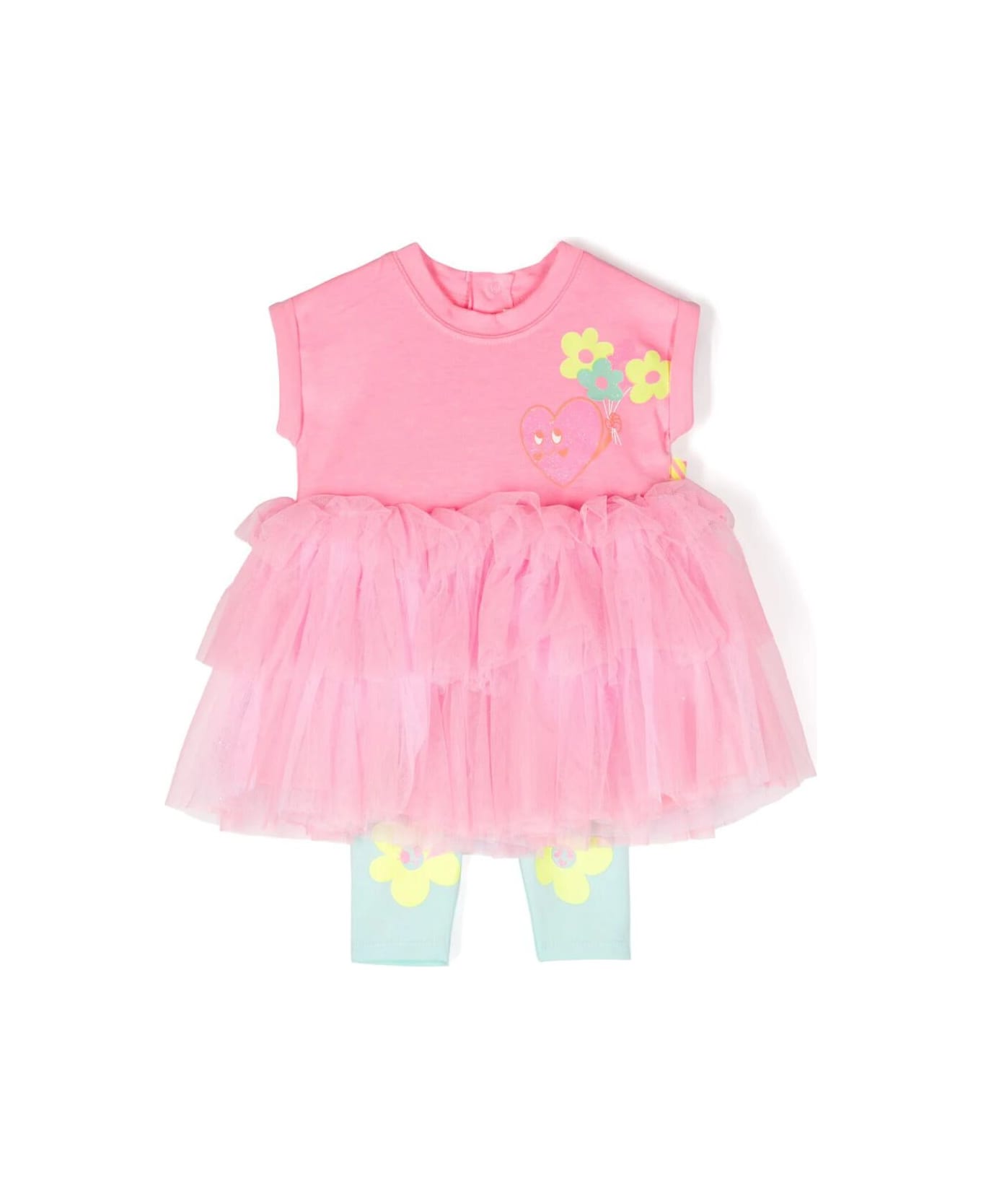 Billieblush Set Dress Leggings - Pink