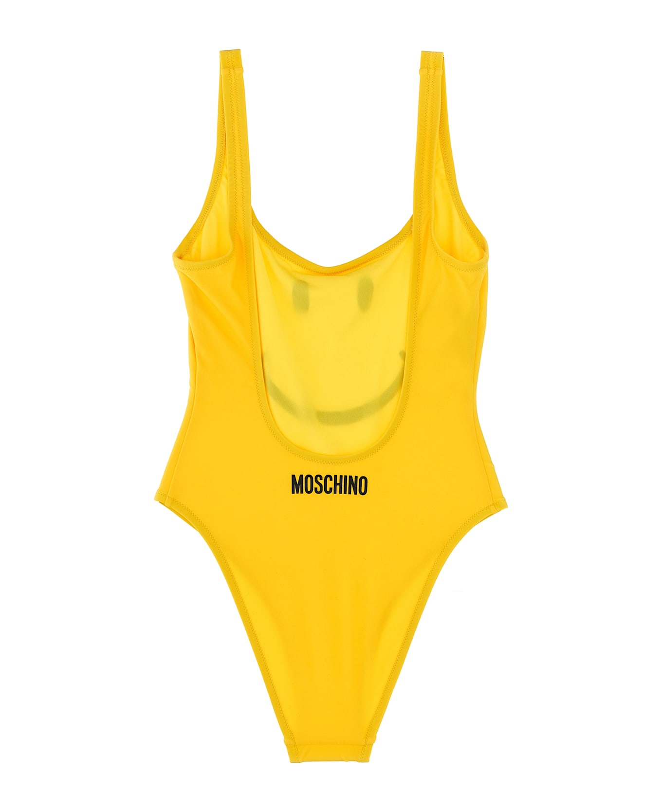 Moschino 
smiley
 One-piece Swimsuit - Yellow