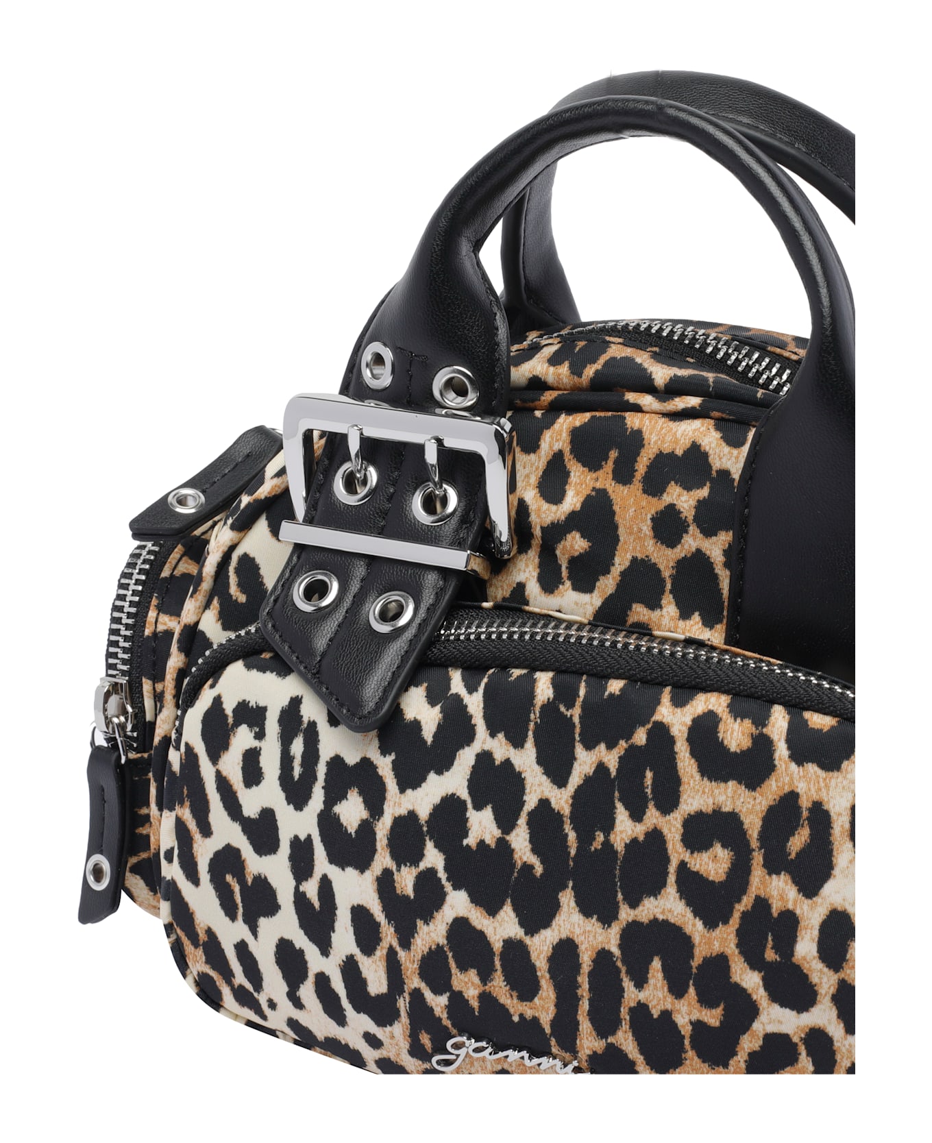 Ganni Small Logo Handbag - MultiColour
